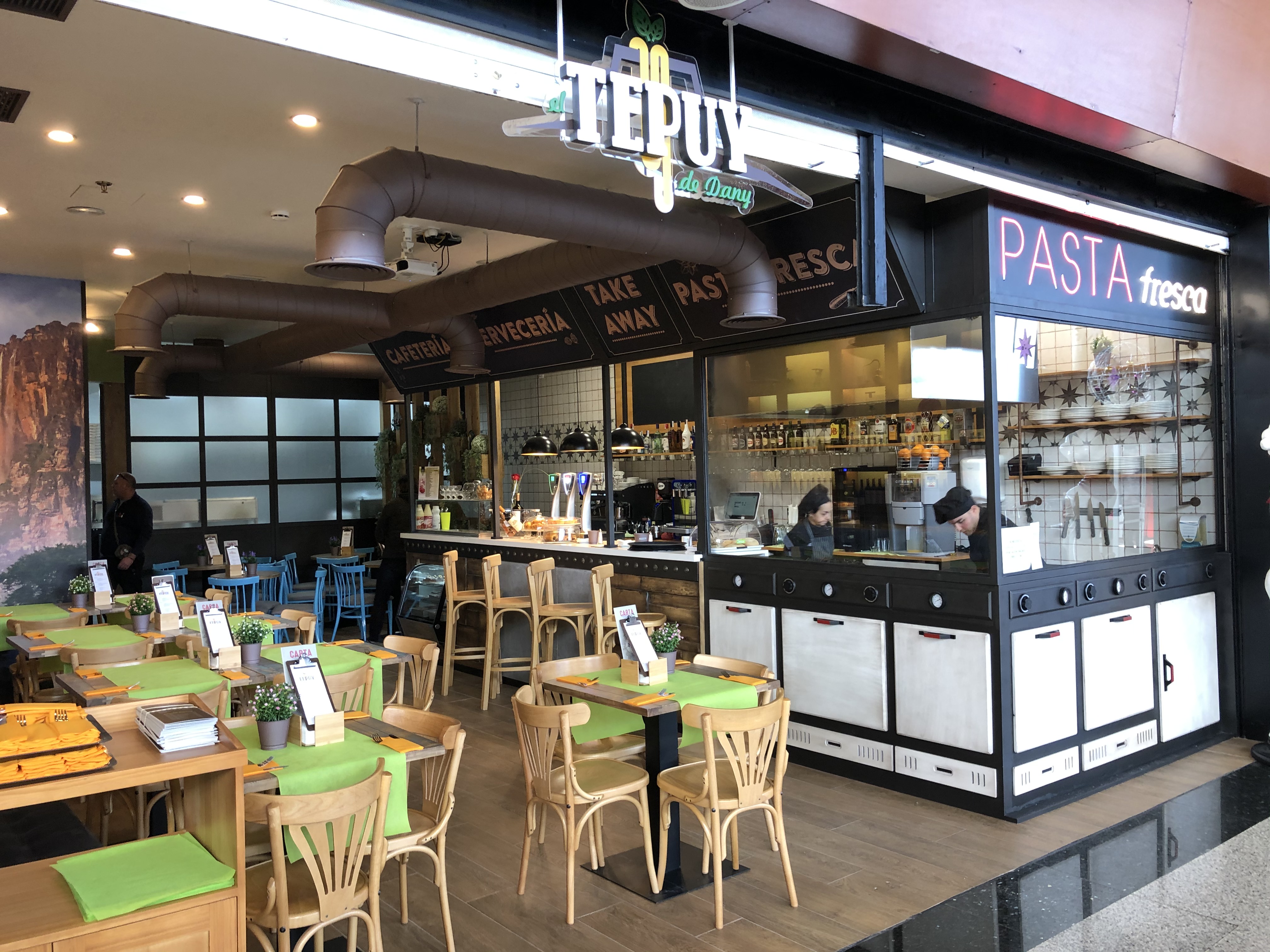 Restaurante fachada del Tepuy de Dany