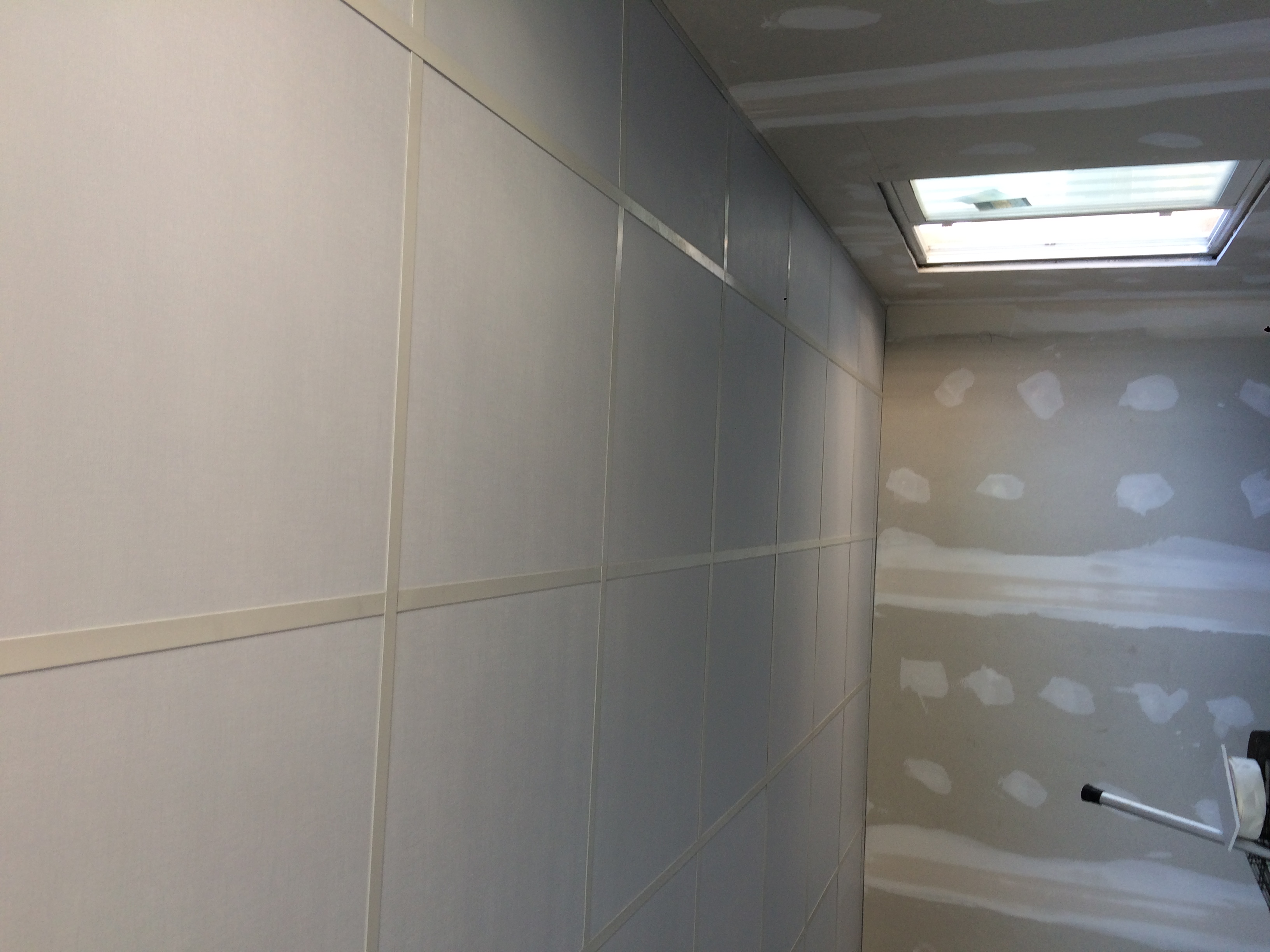 Techo desmontable y trasdosado en pladur