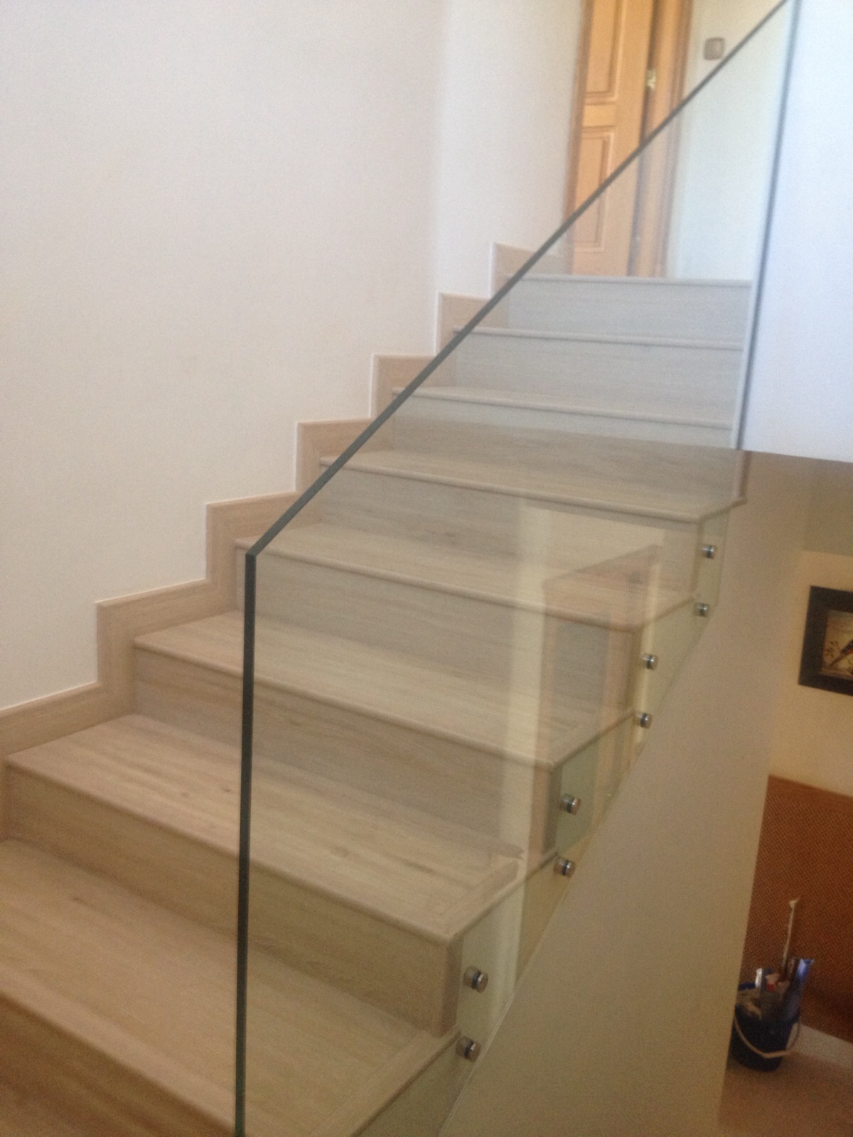 Forrado de peldaños de escalera