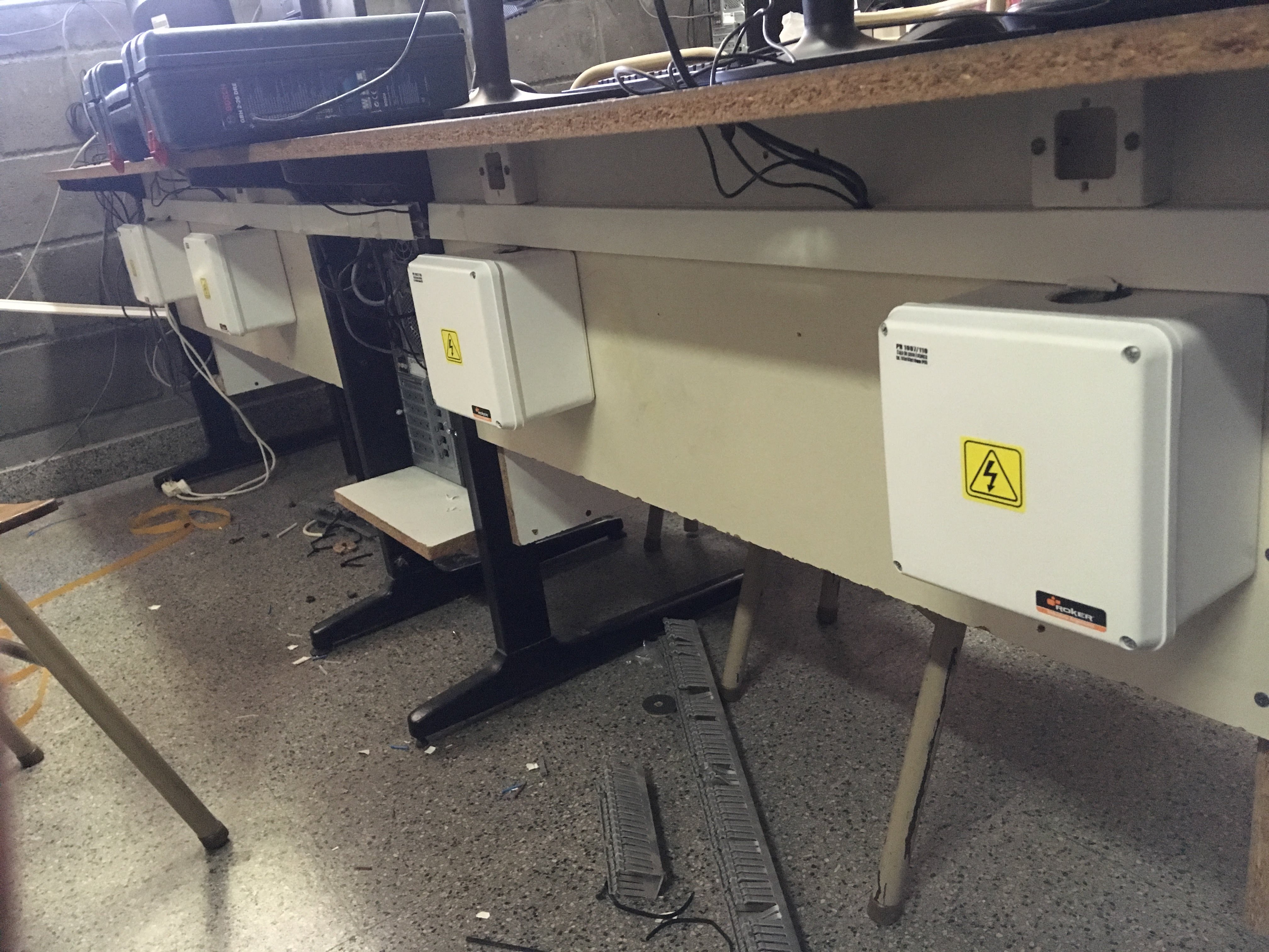 Cableado de Sala de Informática