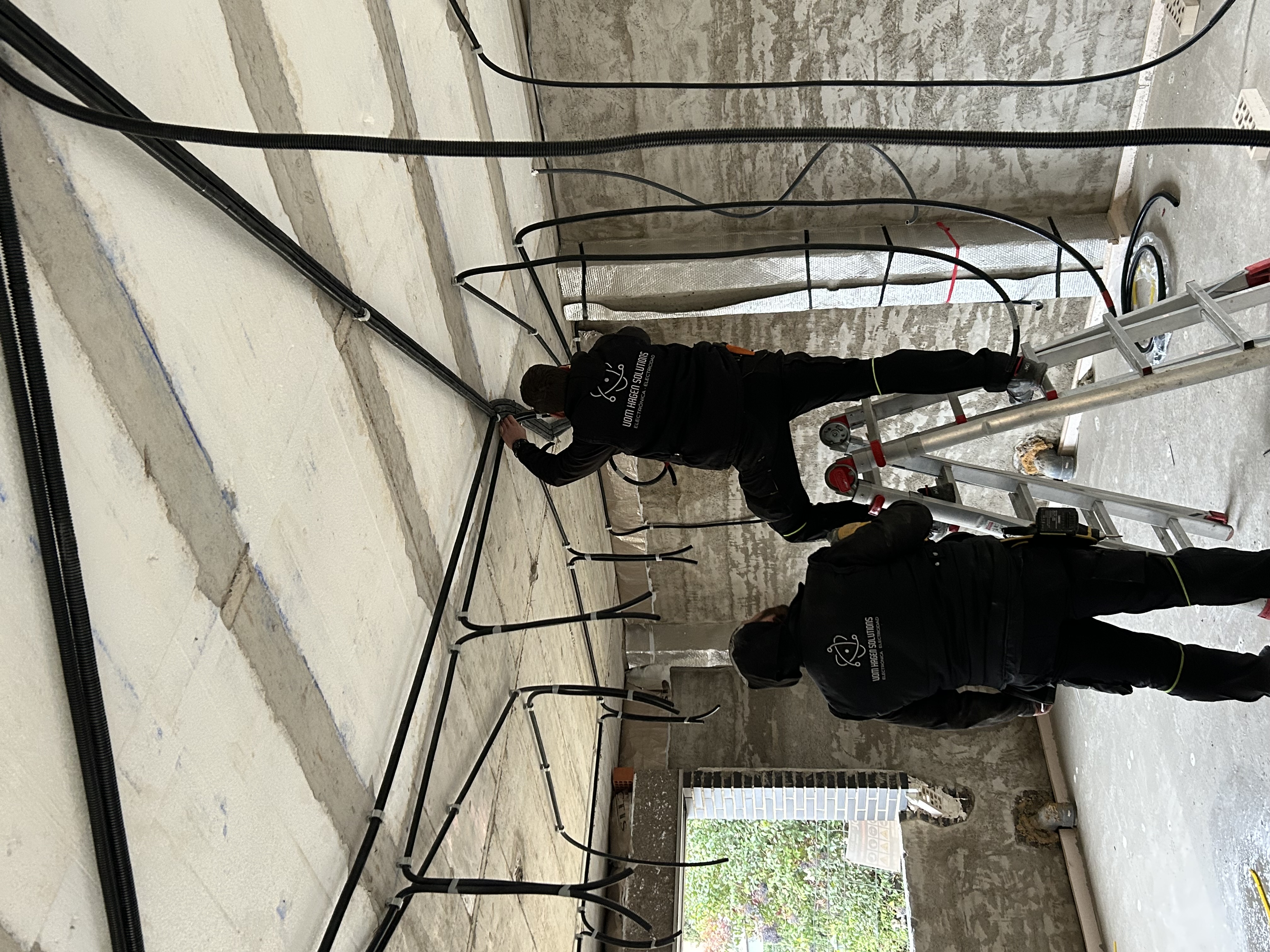 Instalacion de tubo obra nueva