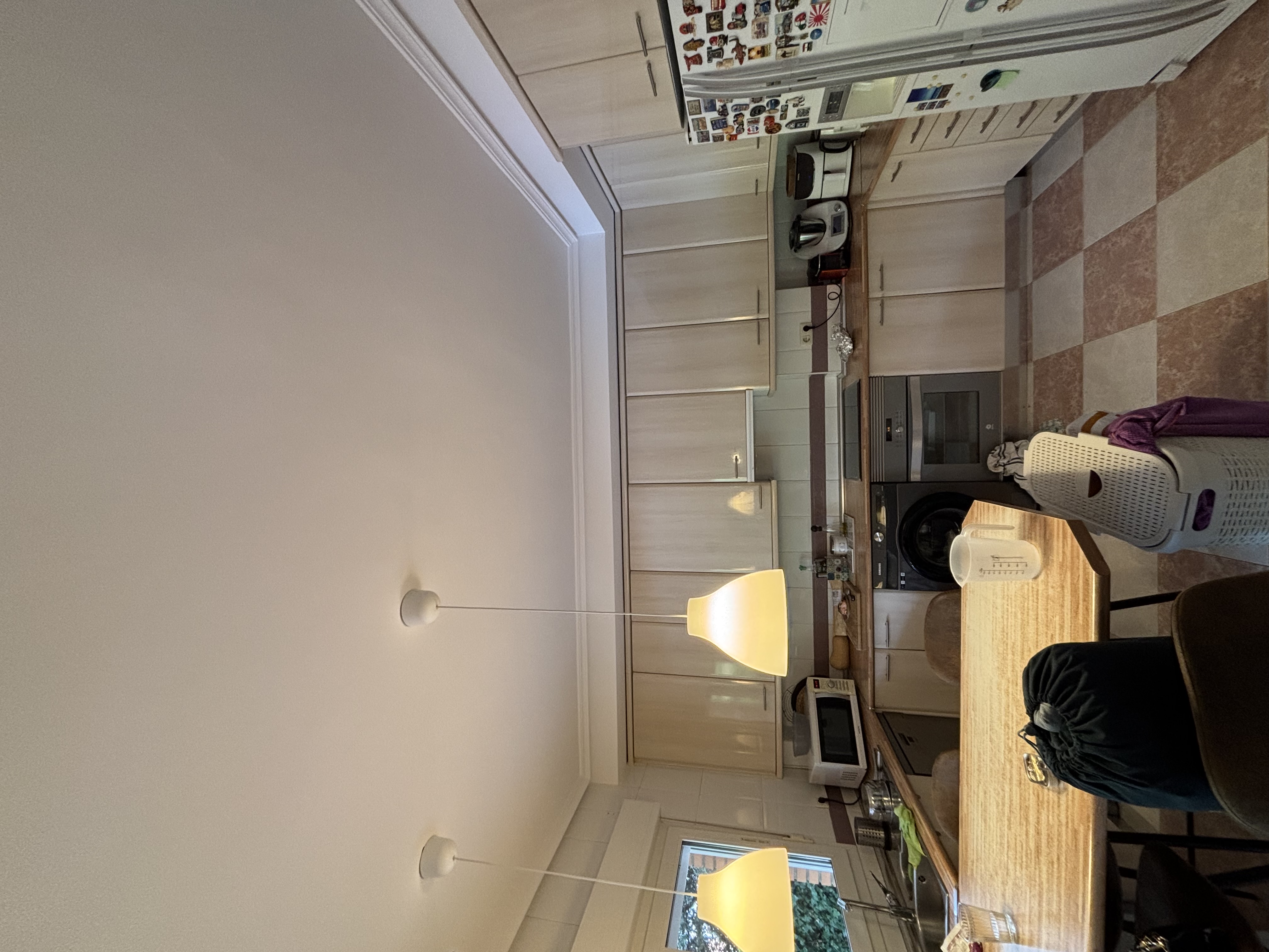 Techo cocina con fisuras