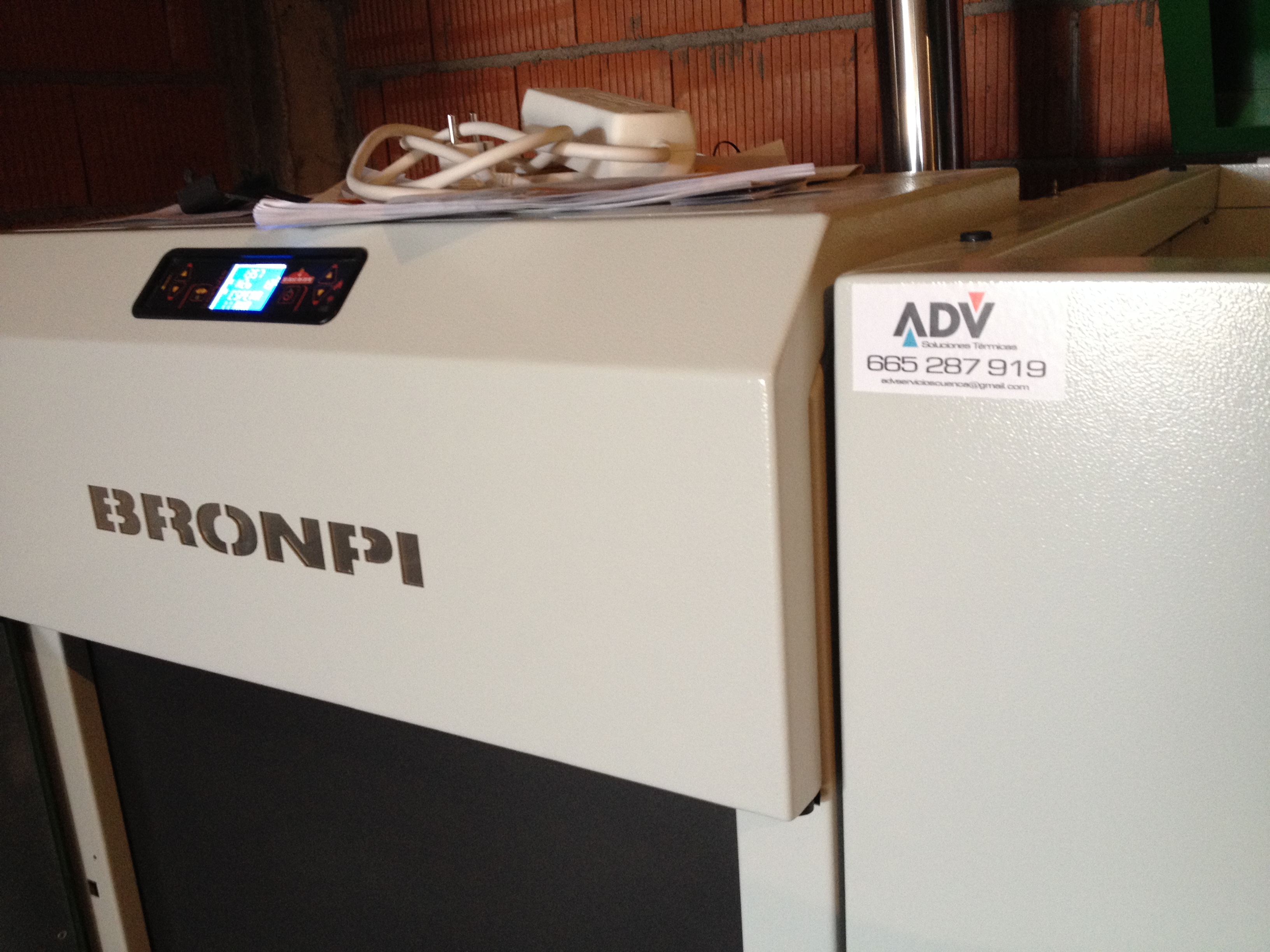 puesta en marcha de caldera de biomasa