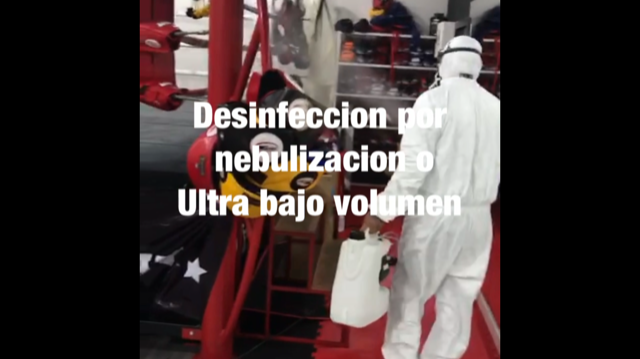 Desinfeccíon Covid-19