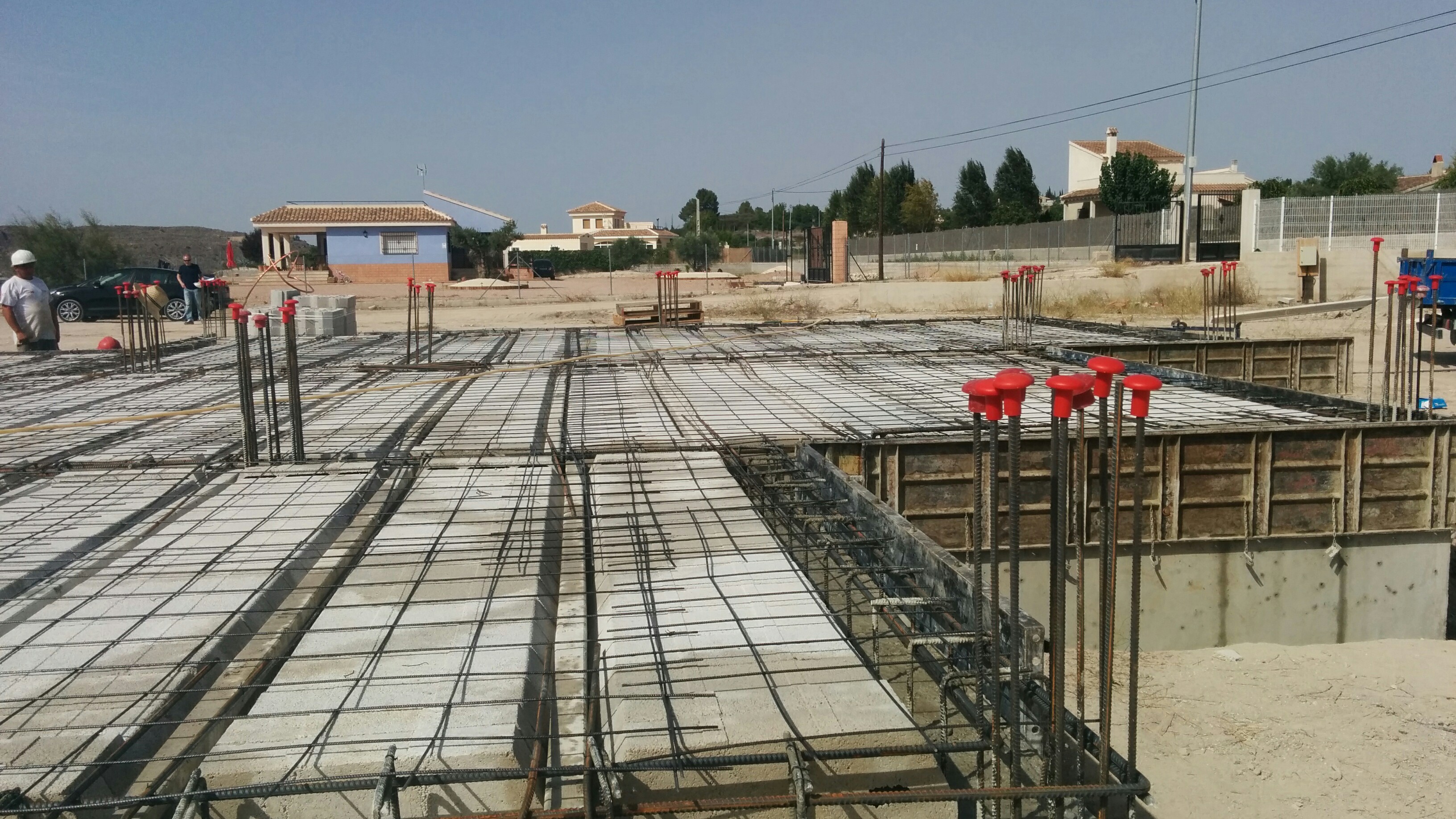 Armado de forjado sanitario