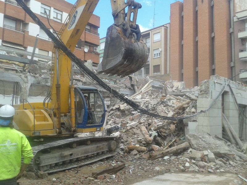 demolición de edificio