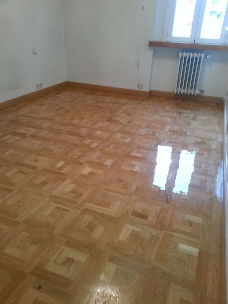 Parquet estilo versalles 