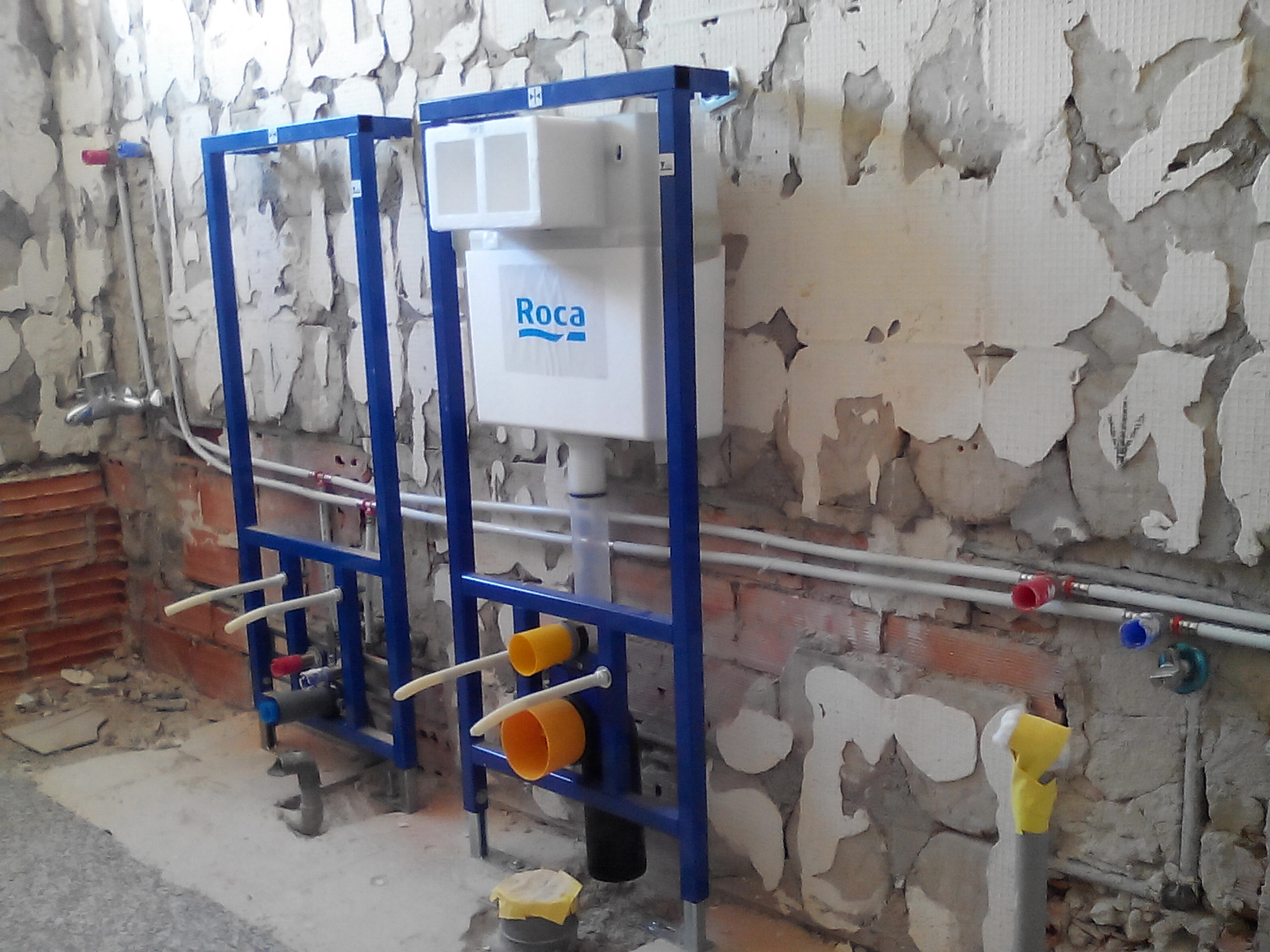 Bastidores para Aparatos Sanitarios Suspendidos