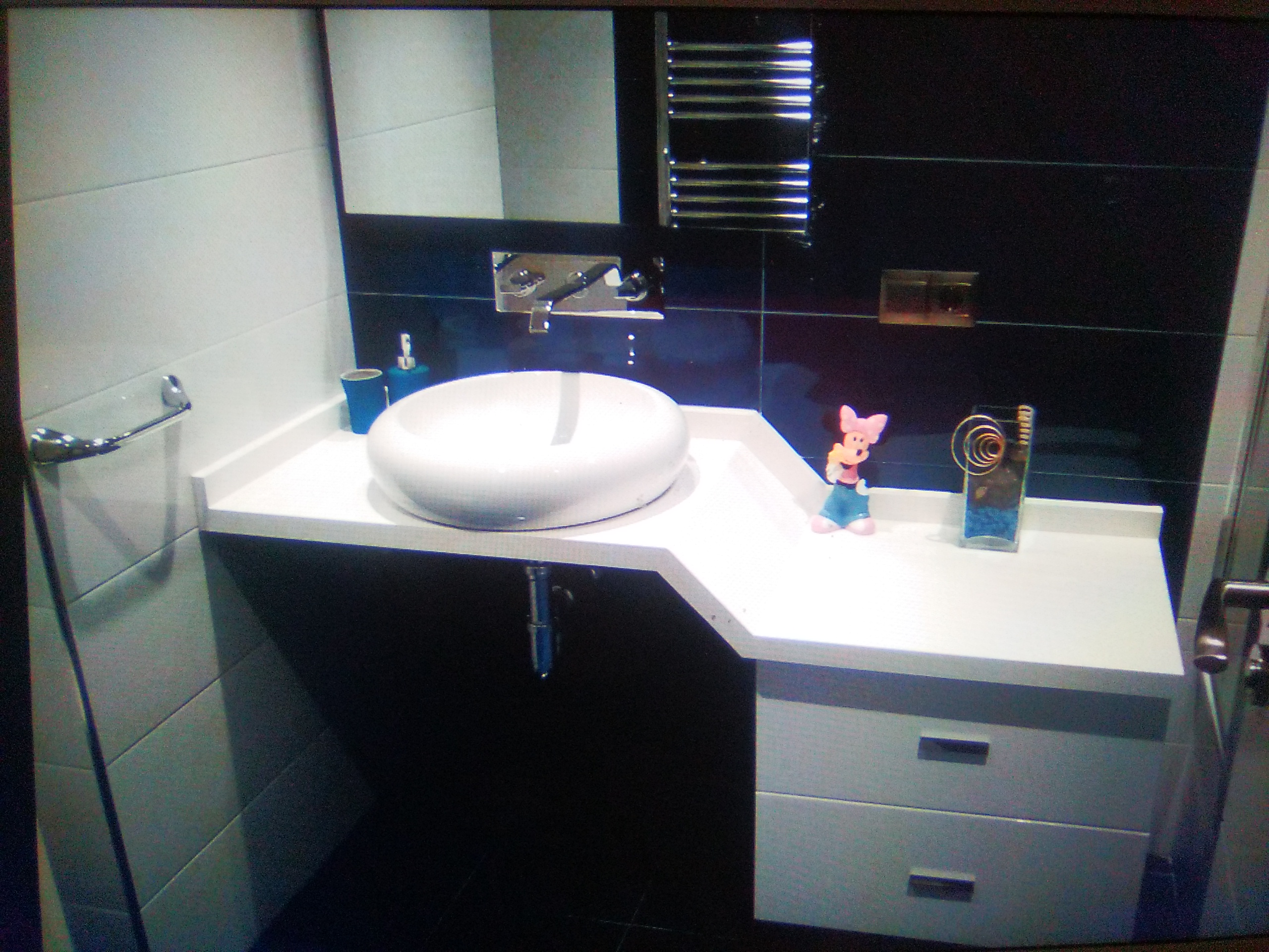 Baño con decoraciones infantiles