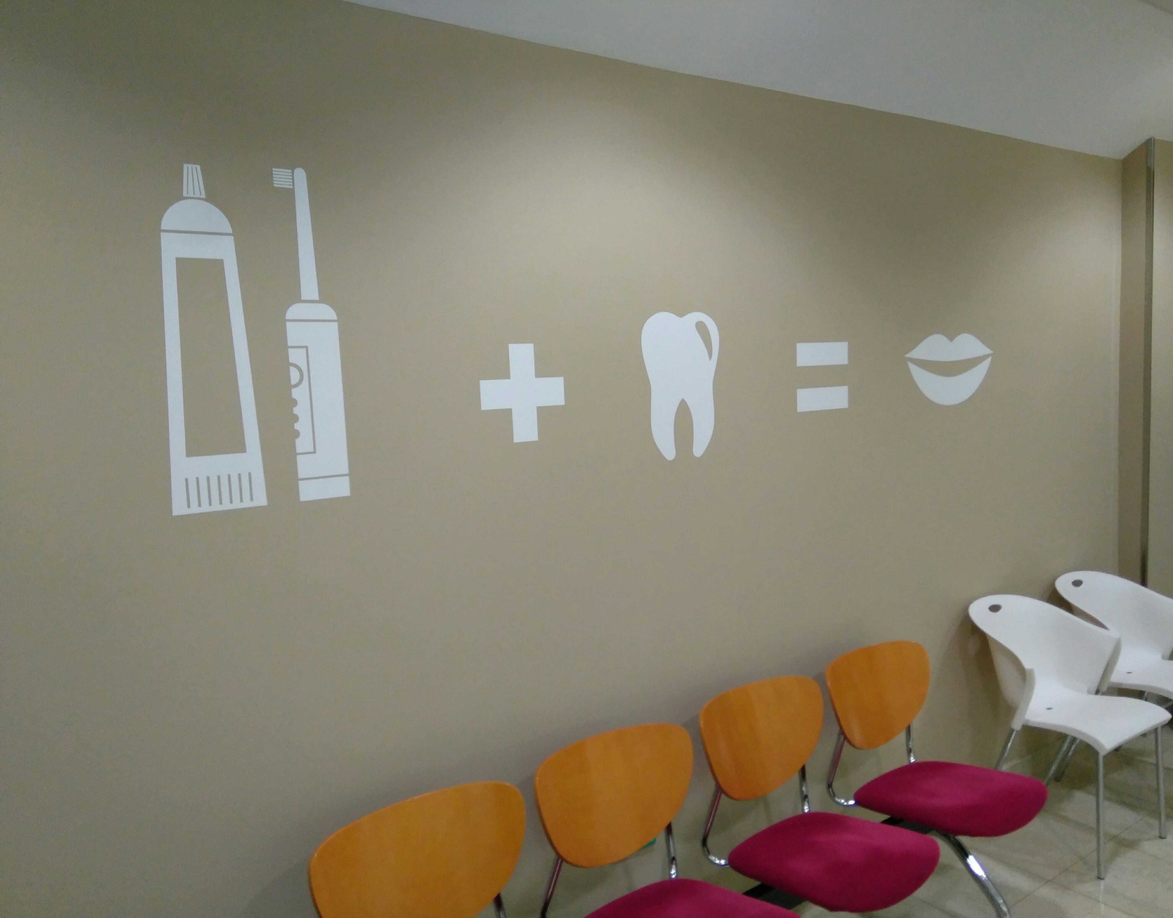 mural vinilo de corte