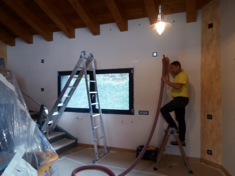 Aislamiento en el interior de vivienda.