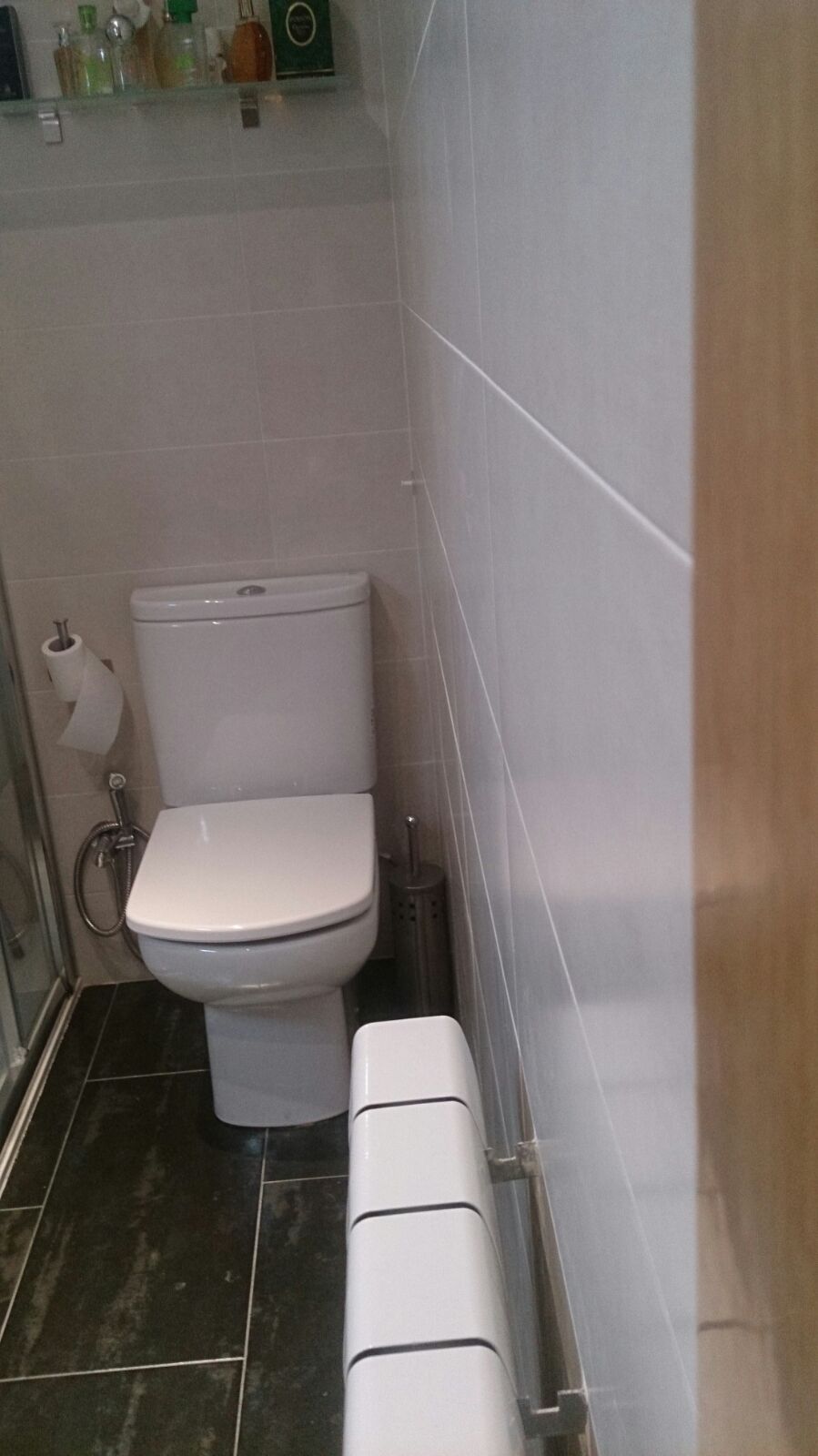 Taza de baño compact con ducha de aseo