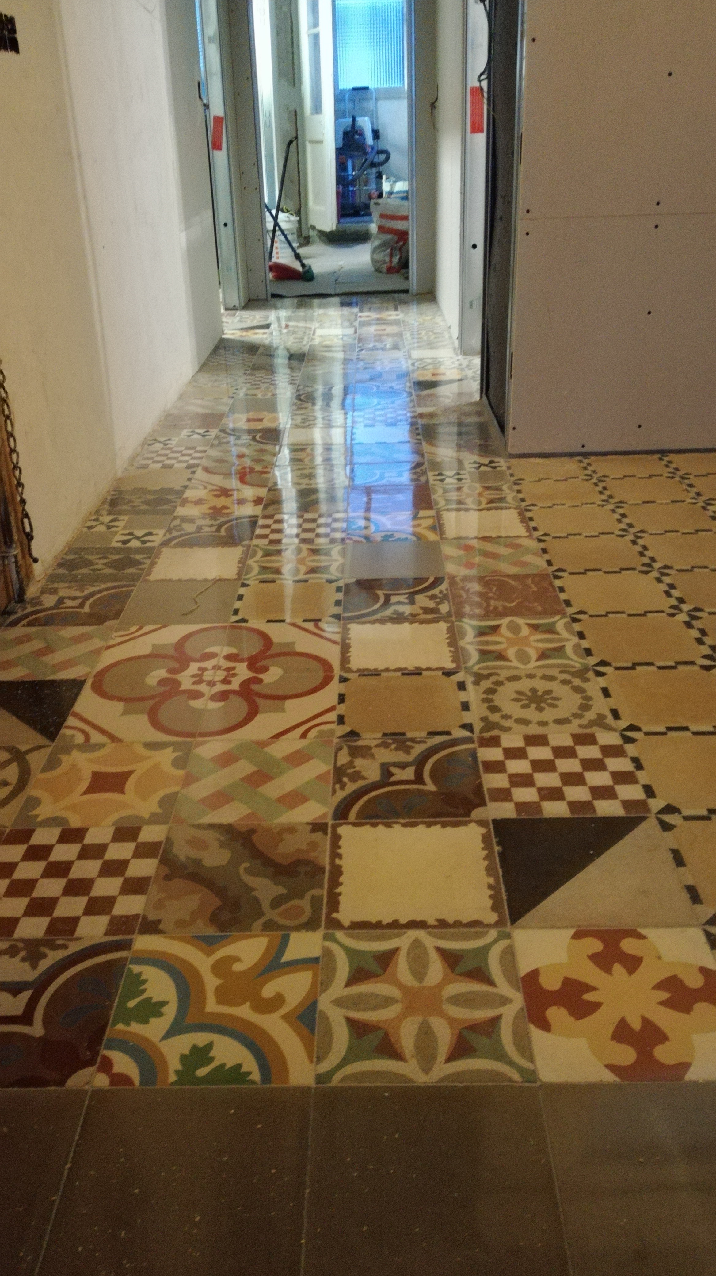 Patchwock de mosaico hidraulico 