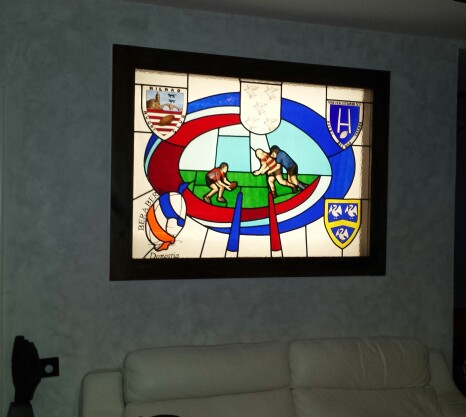 Iluminación de una vidriera