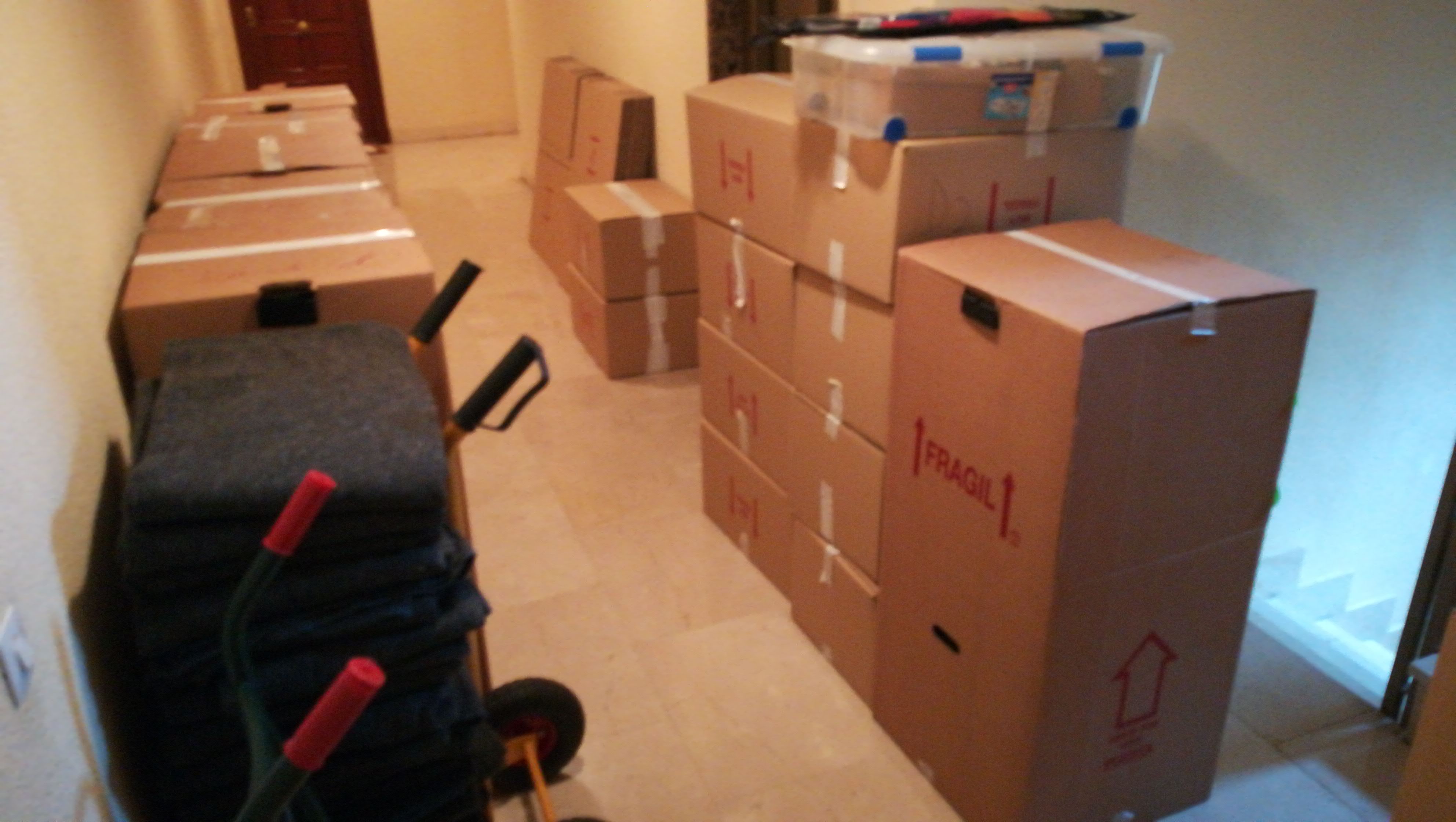 Mudanza en Las Rozas