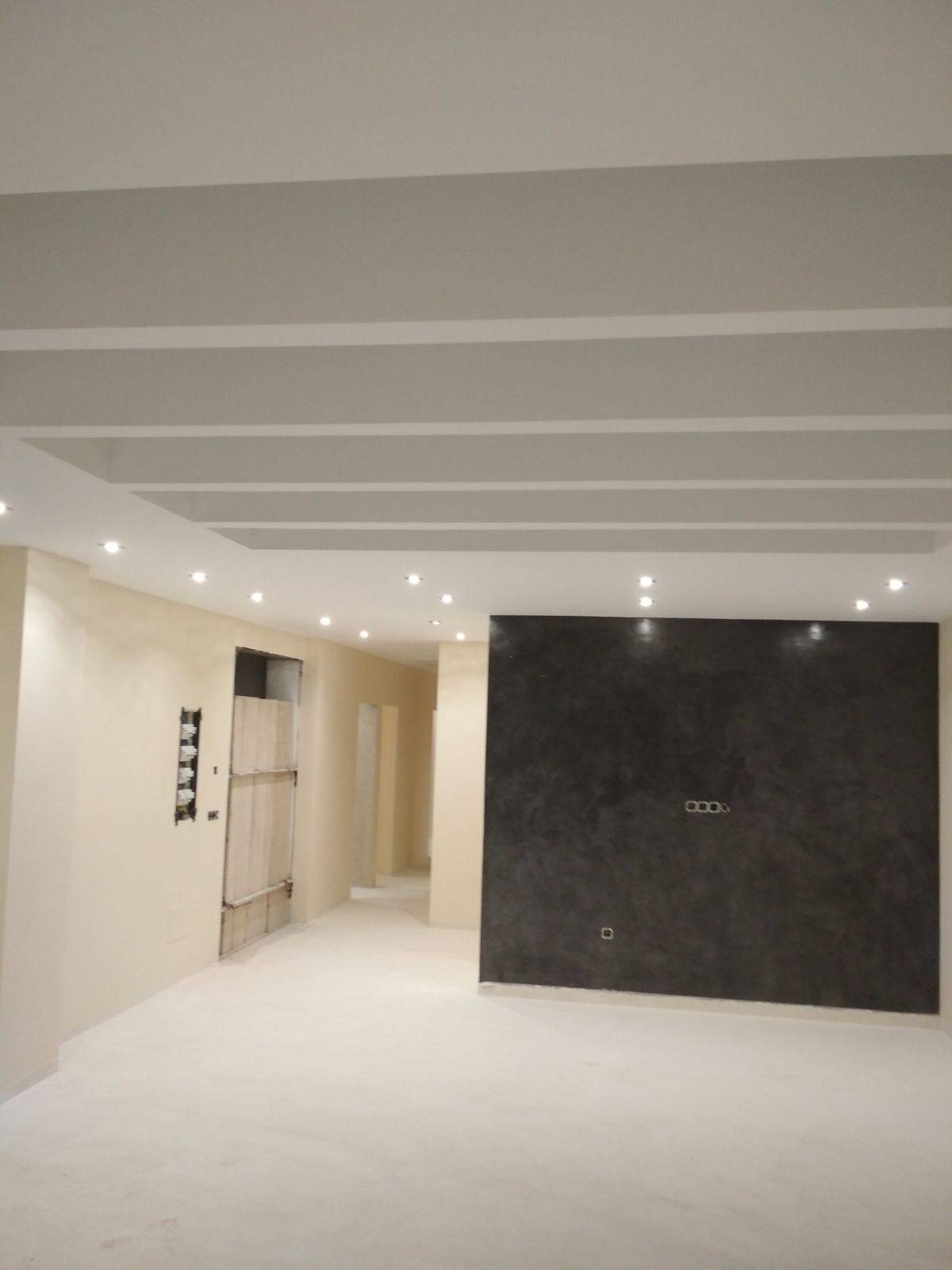 Pared y suelo de Microcemento