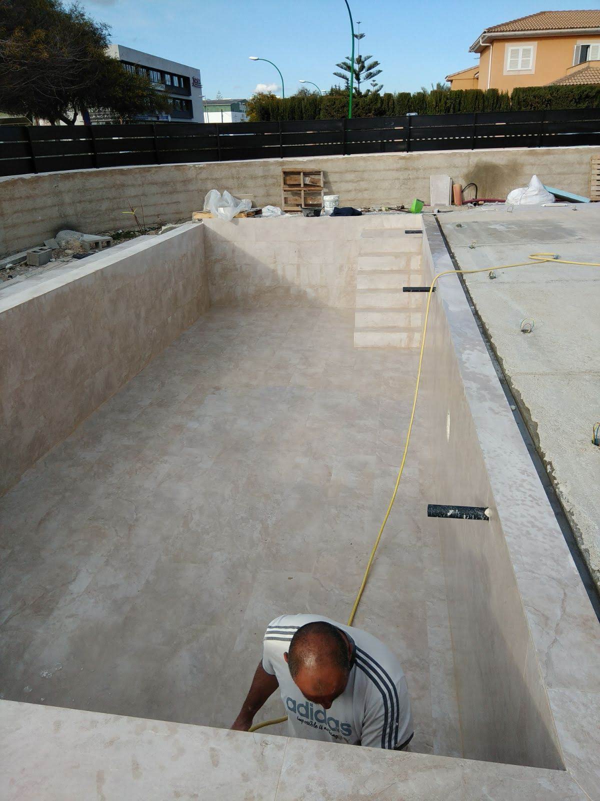 Construcción piscina