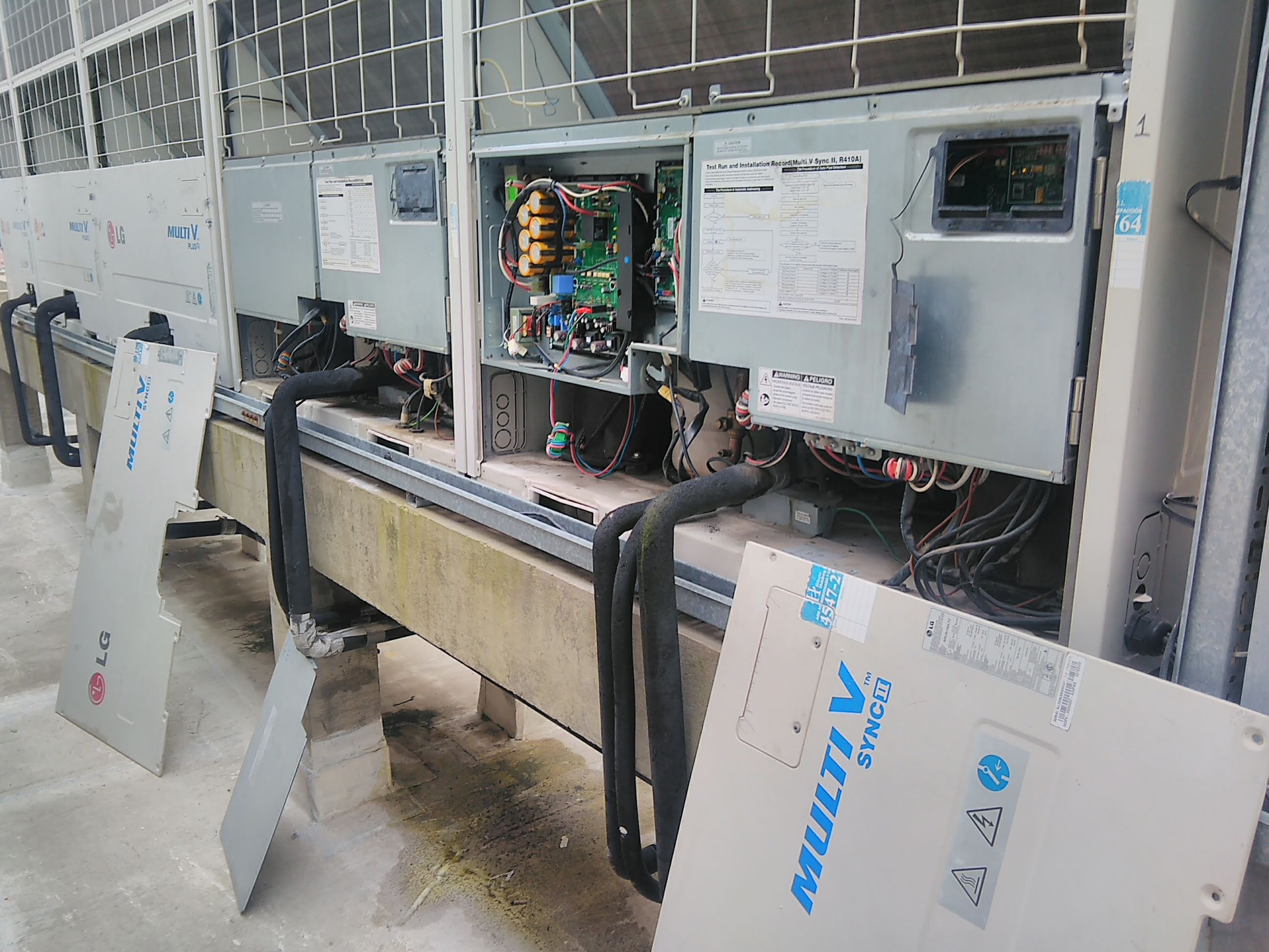 Mantenimiento de equipos VRF