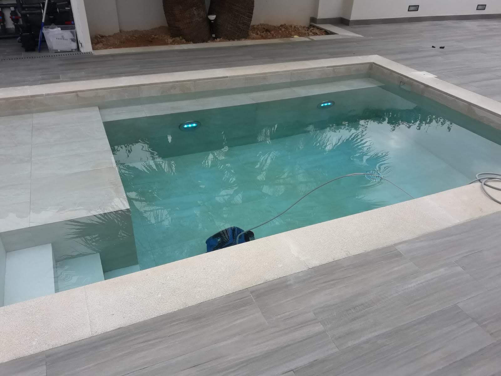 Construcción piscina