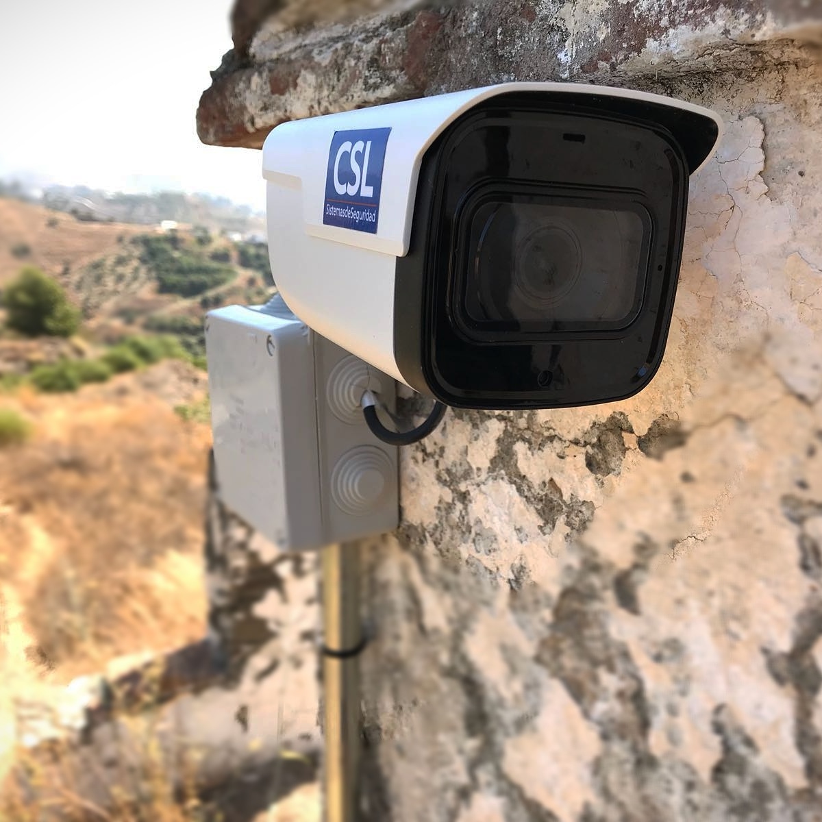 Cámara tipo bullet de exterior