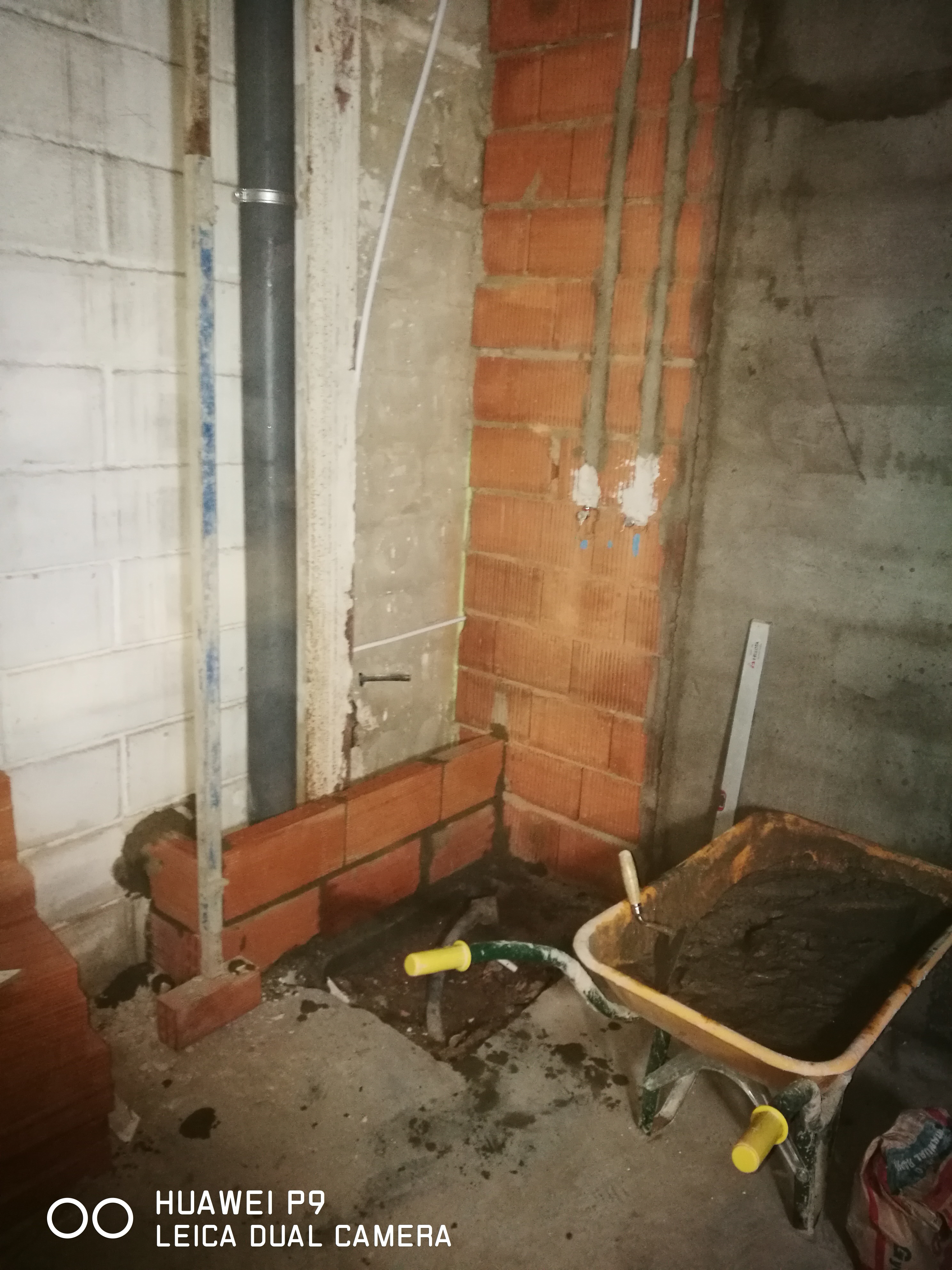 Prpeparacion paredes para alicatado