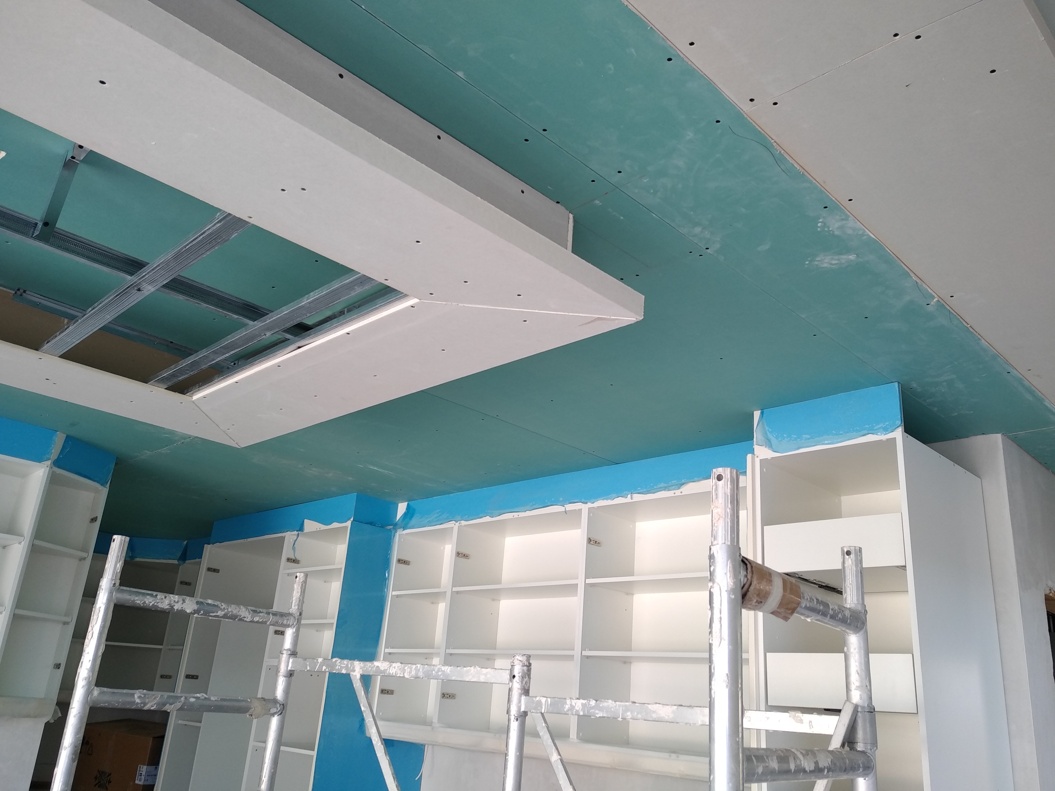 techo isla de cocina (varias fases)