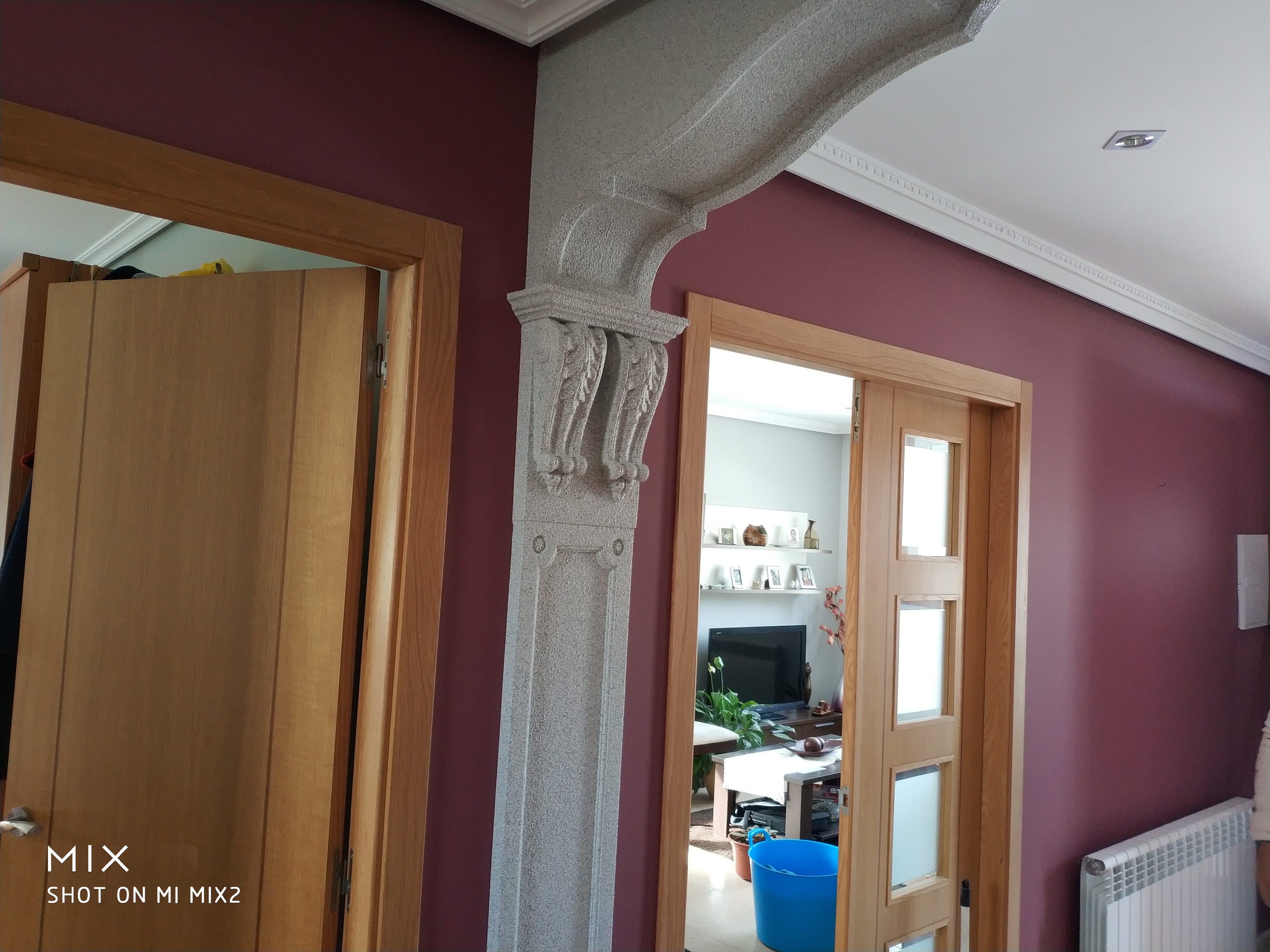 arco  escayola  imitacion piedra