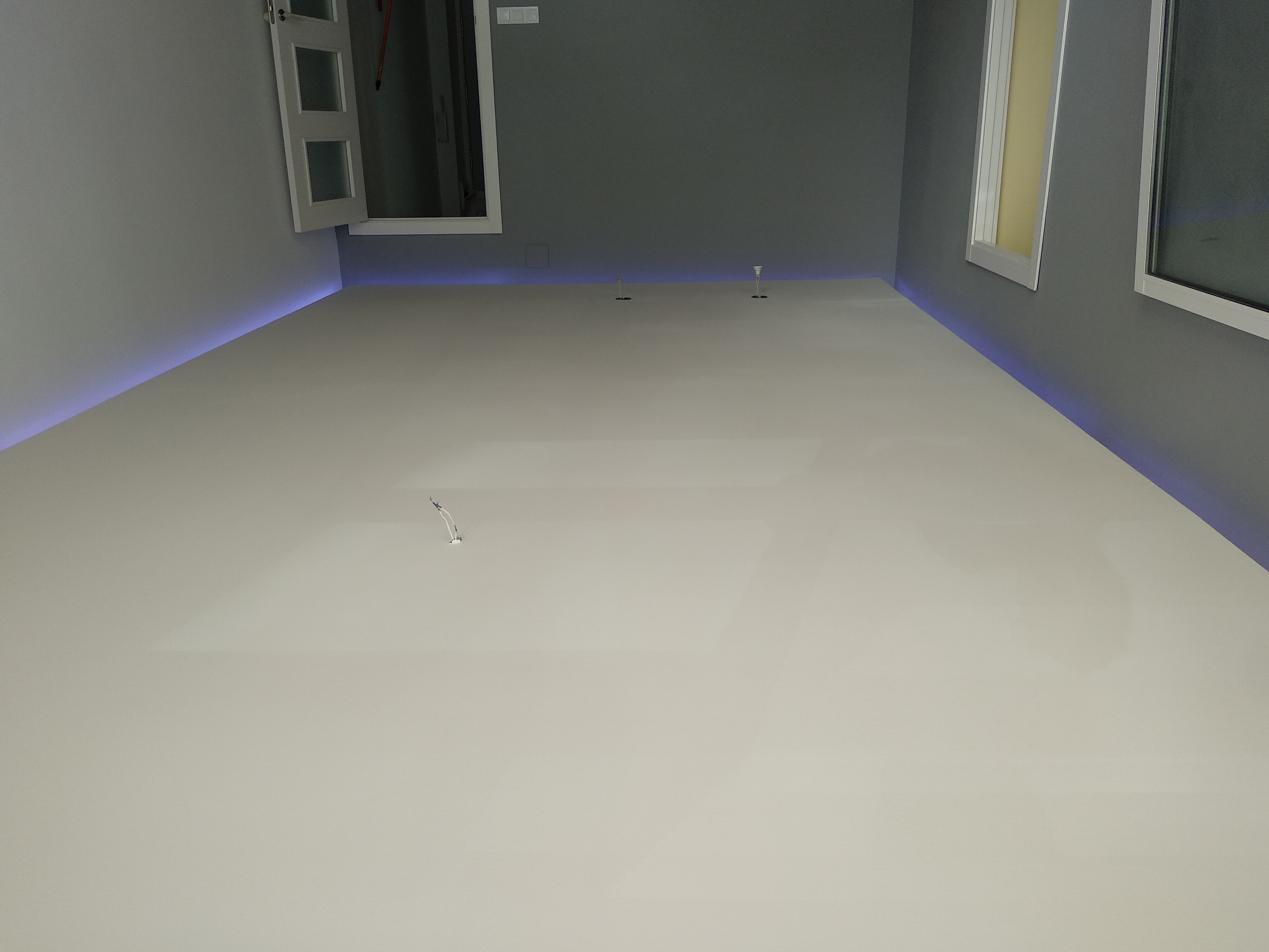 Foseado Luz led en techo