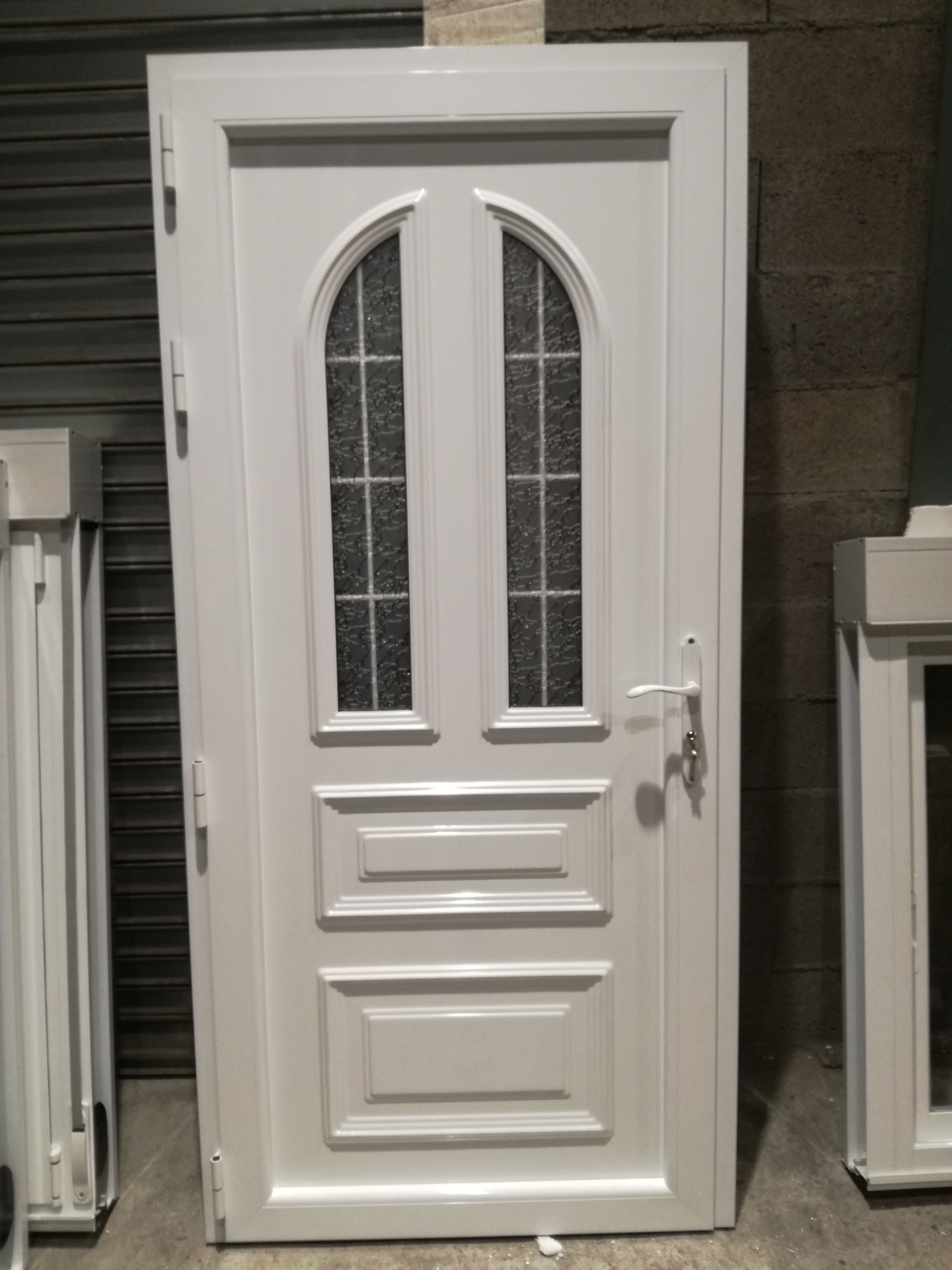 Puerta entrada con panel