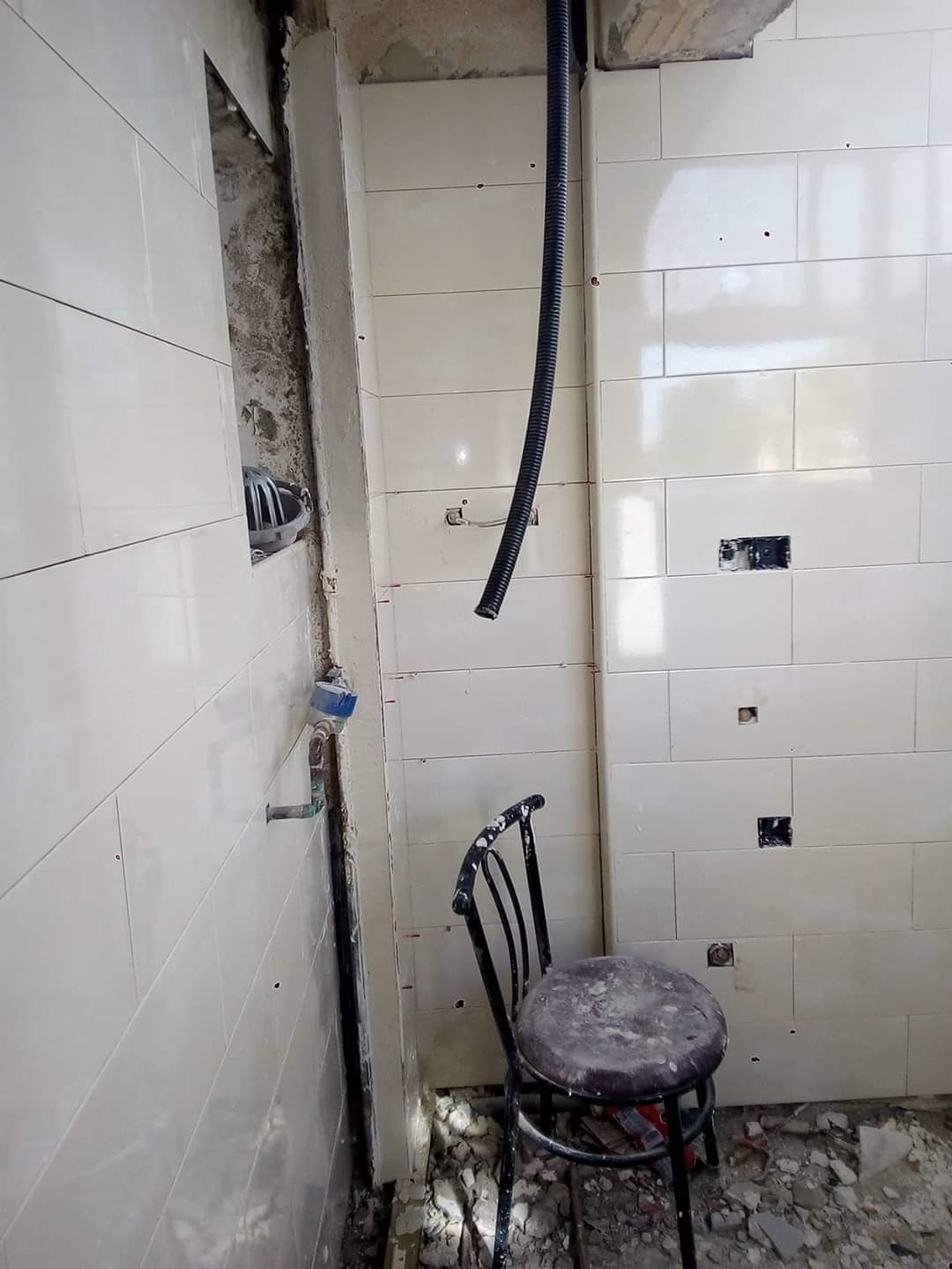 Cambio de azulejos de un baño