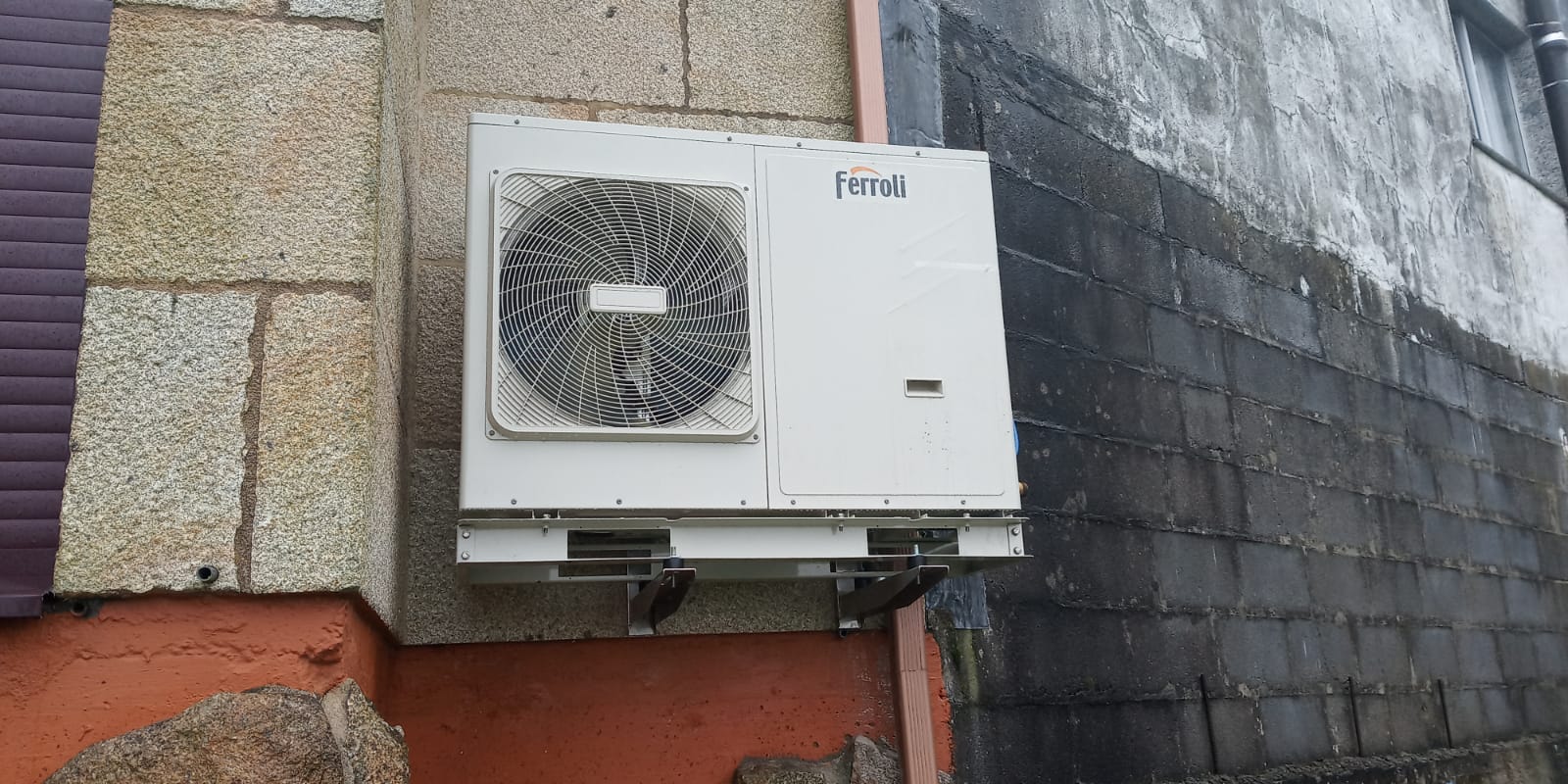 Instalación aerotermia