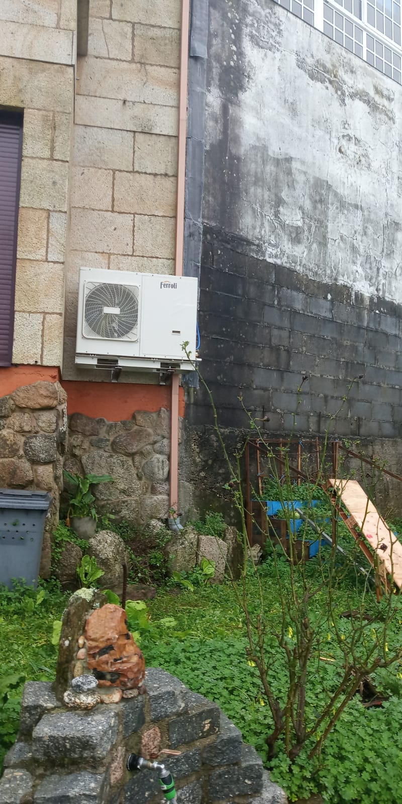 Instalación aerotermia