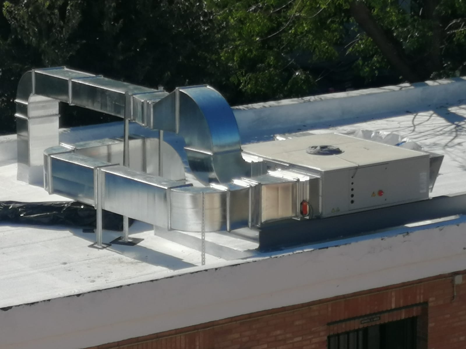 Instalación de recuperación de calor