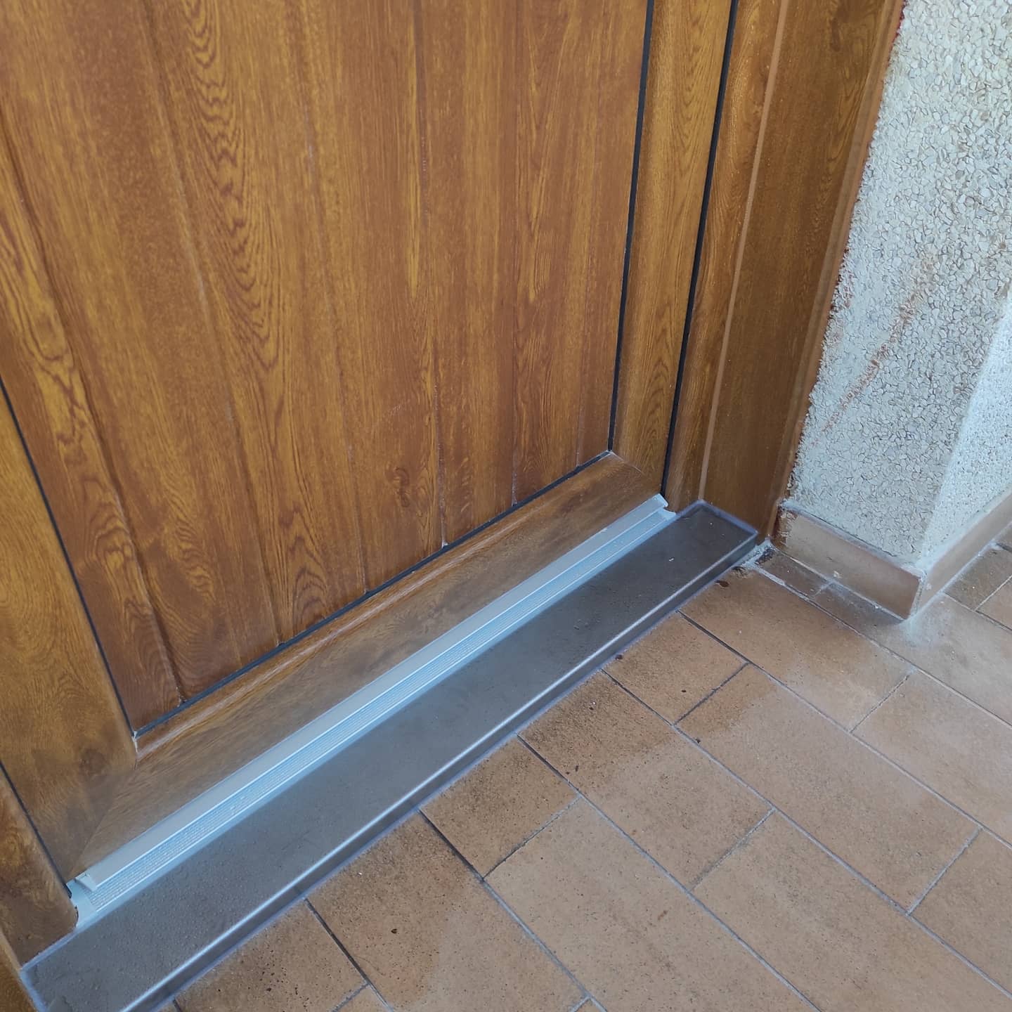 Puerta PVC roble dorado