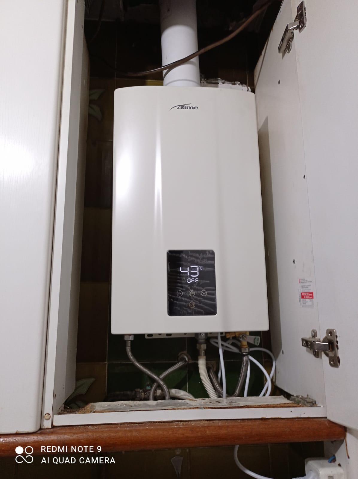 Calentador de gas 12l