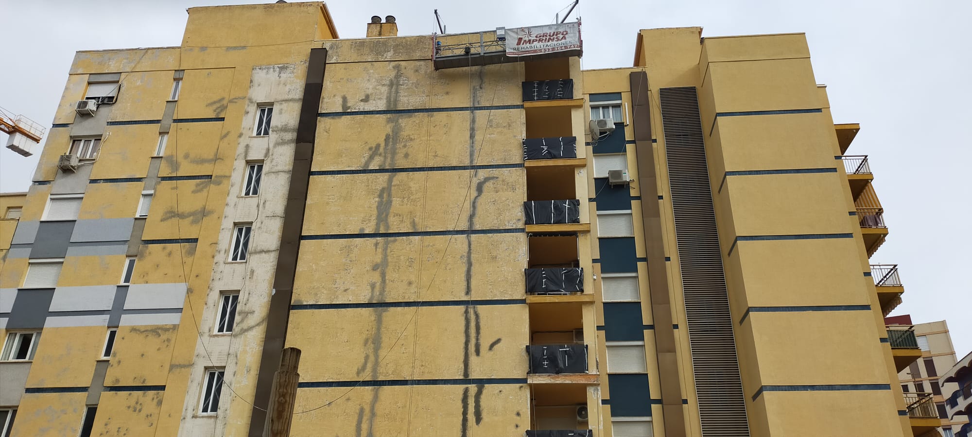 Rehabilitación de edificio.   ( Torreblanca )