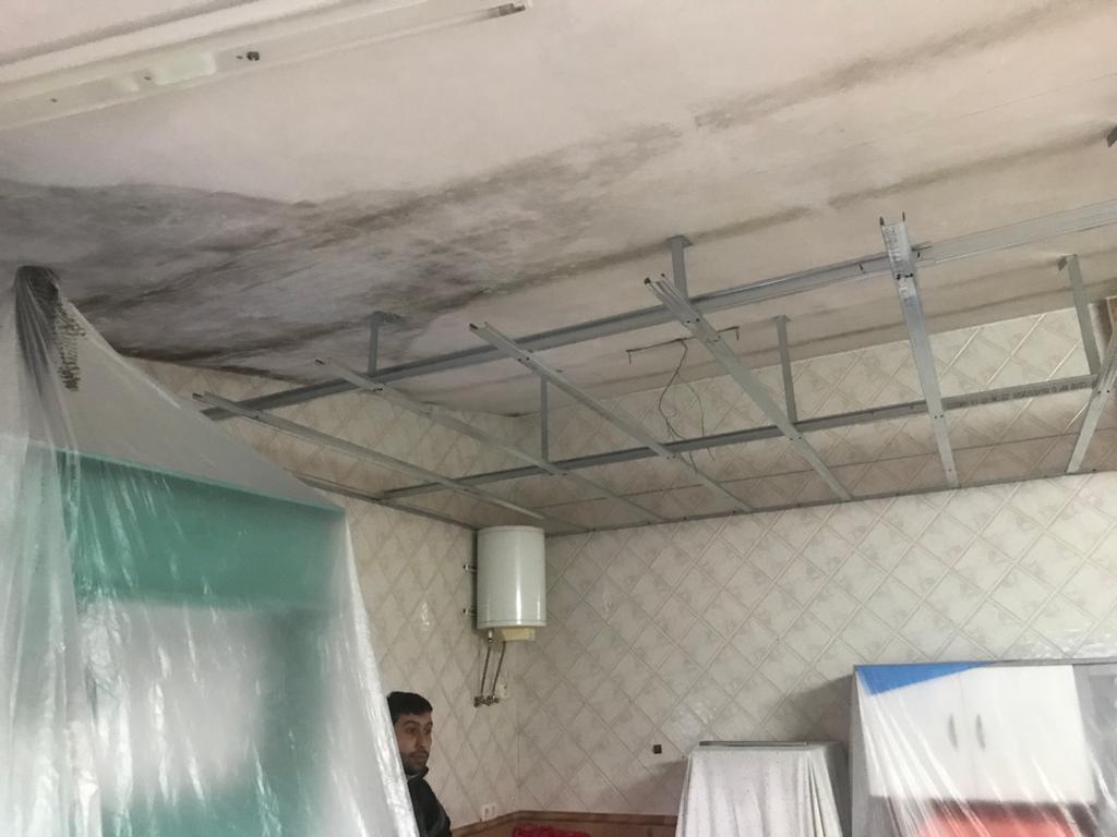 Techo continúo con aislamiento