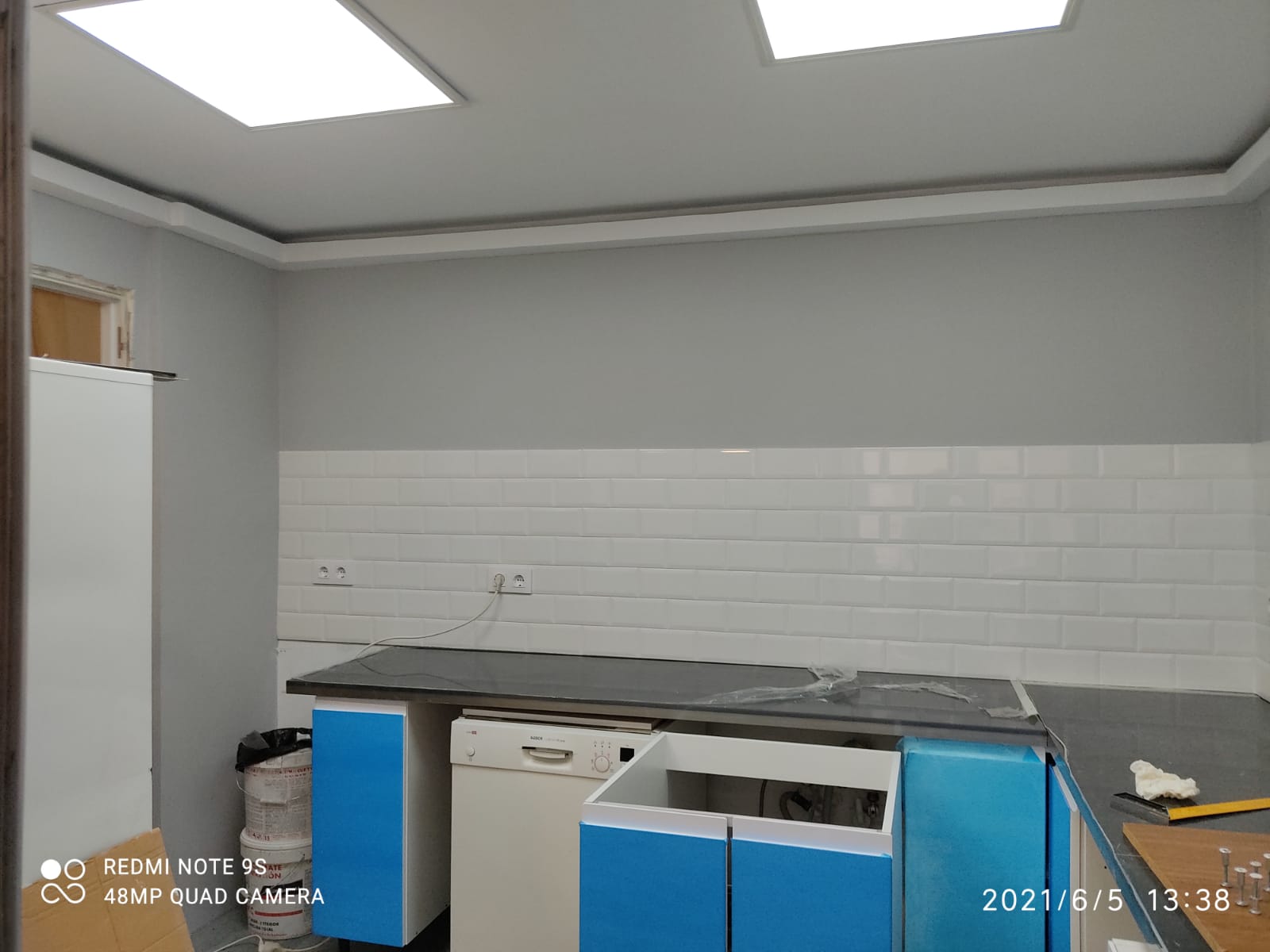 terminación de reforma de cocina