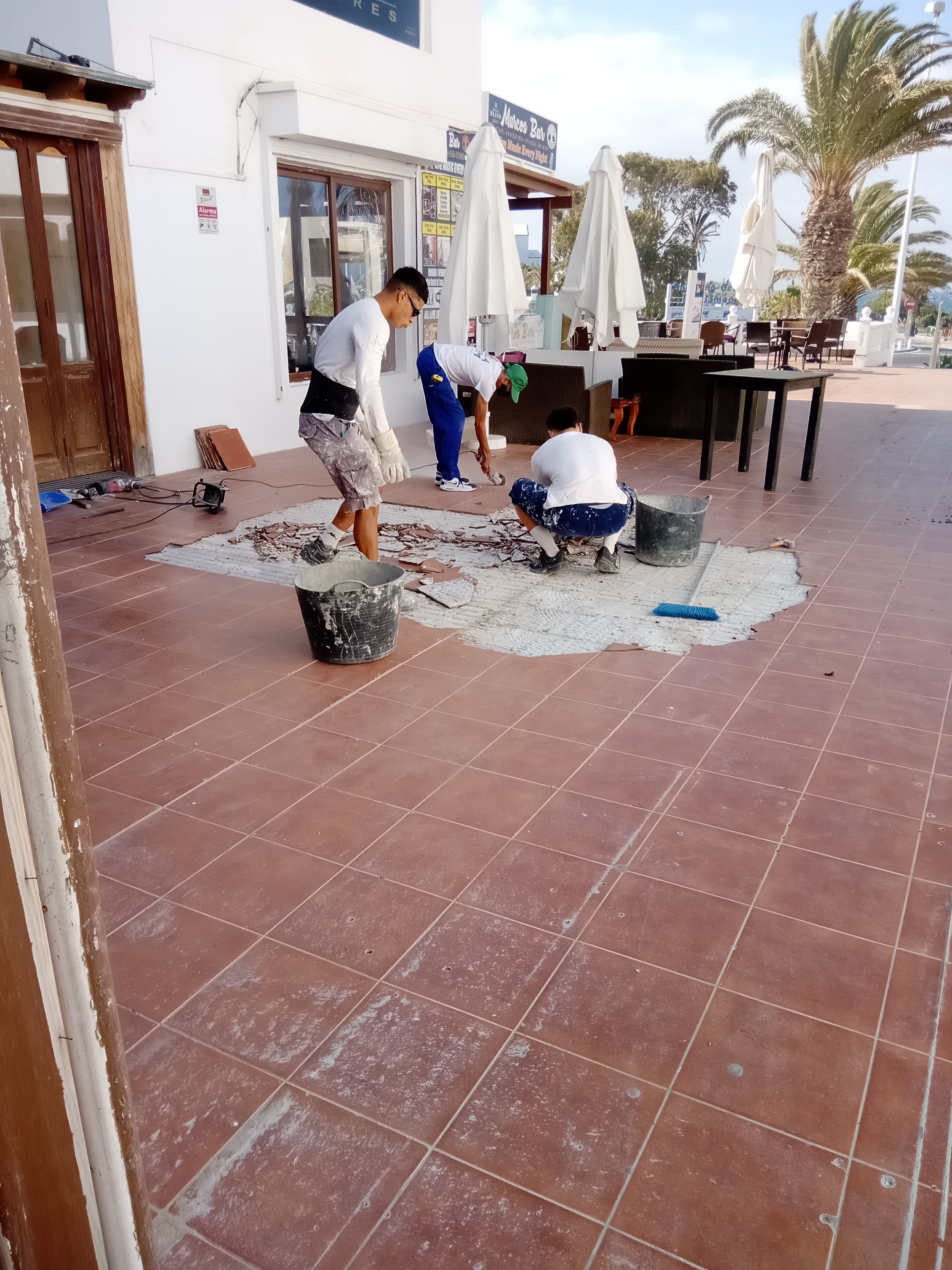 Cambio de plaquetas.