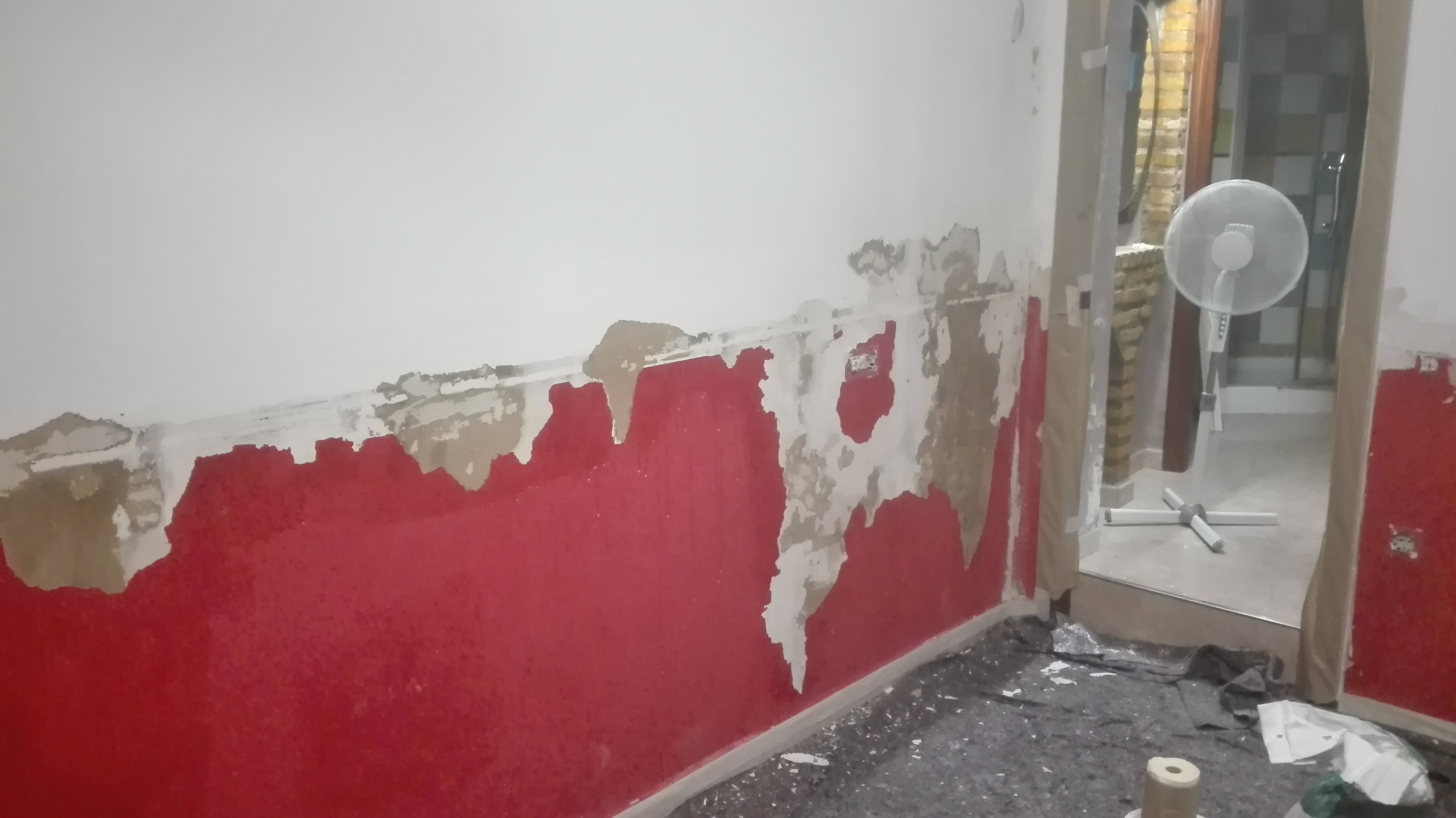 Habitación en mal estado