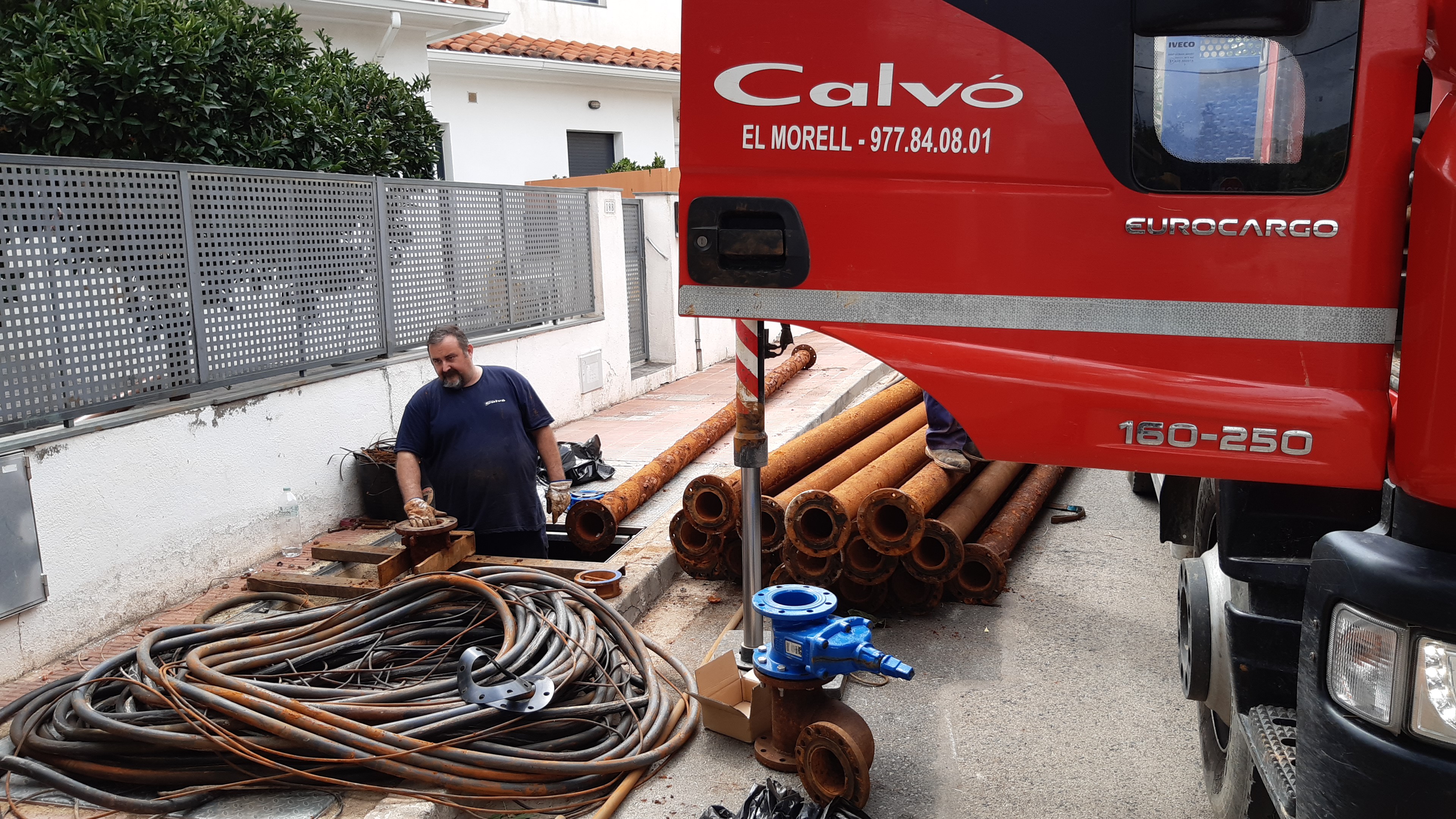 Conexión bomba sumergible