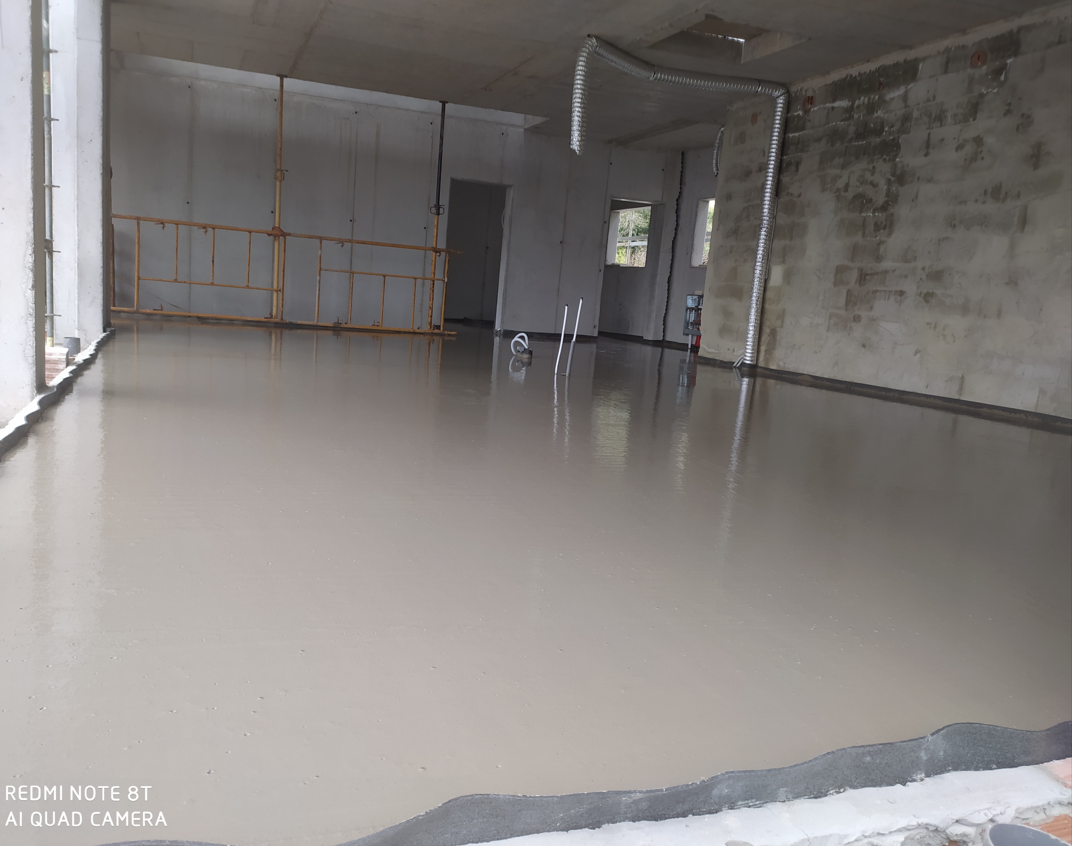 Acabado calefaccion radiente