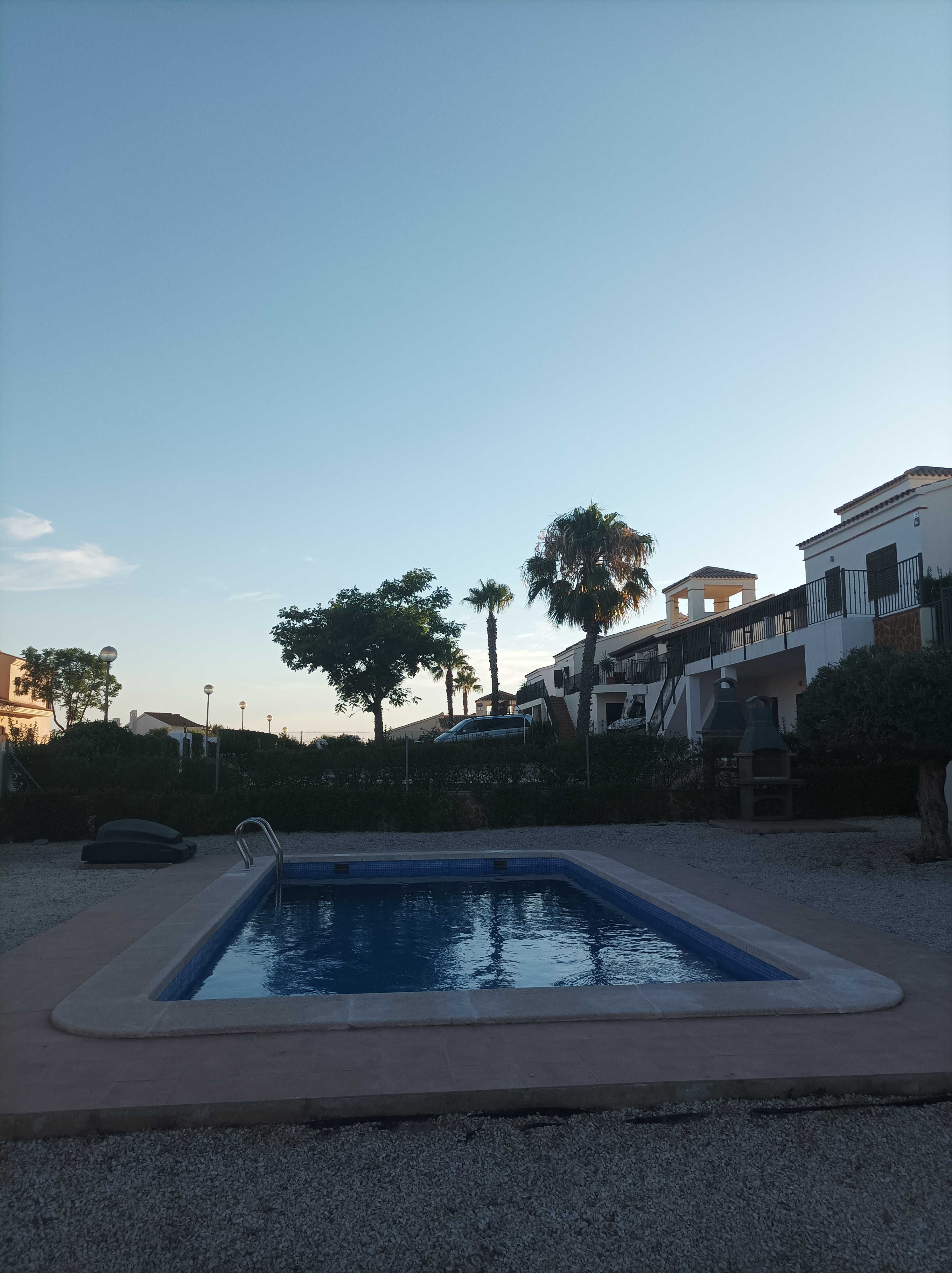 Piscina en campo de Golf