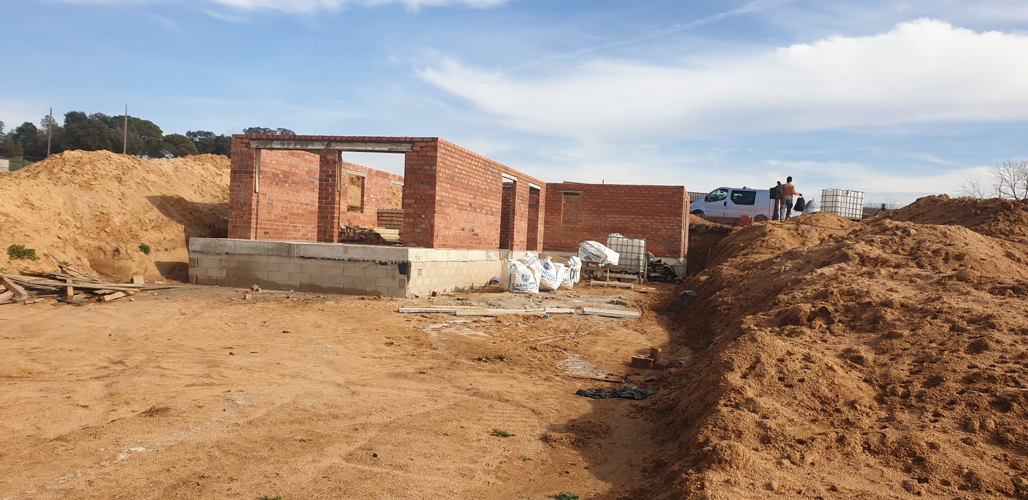 Levantamiento de paredes