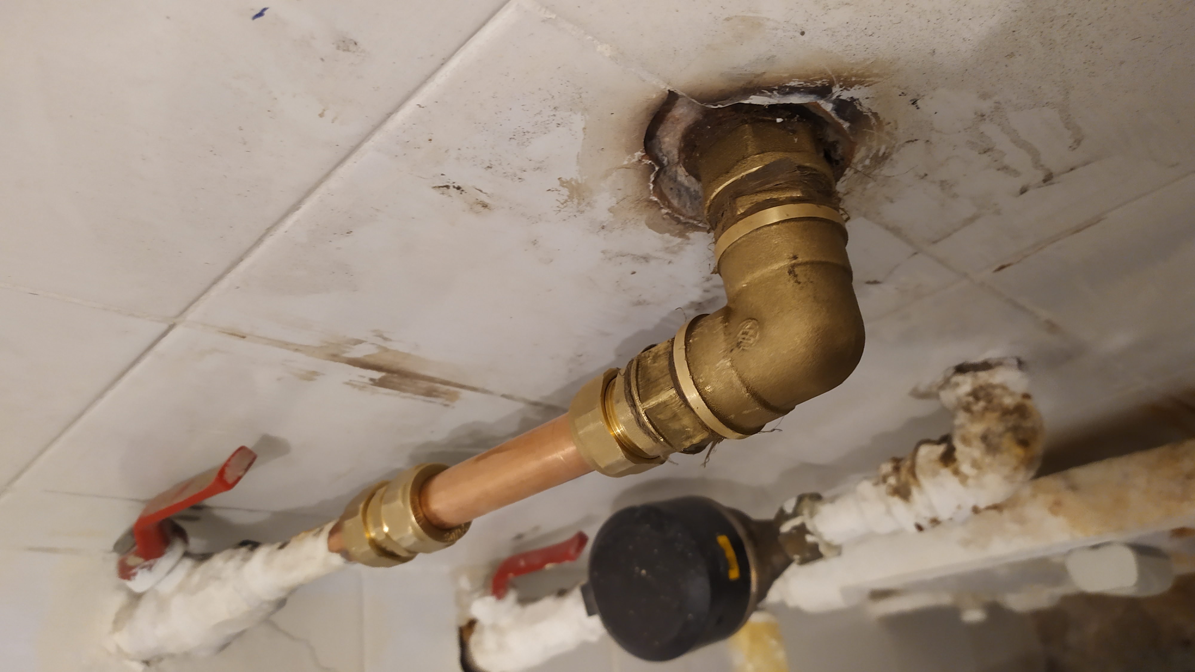 Reparación de tubería de cobre 2