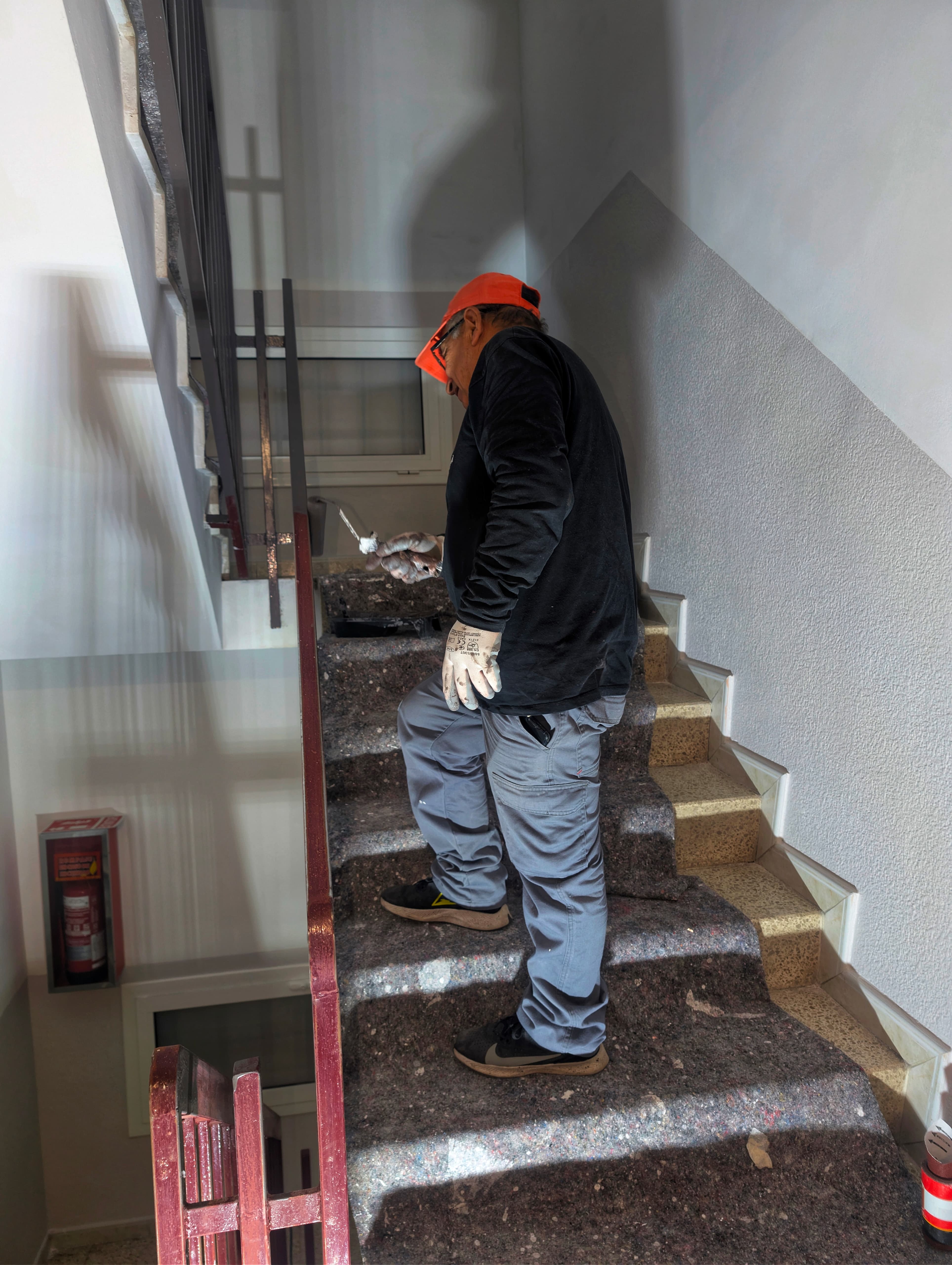 Pintura de barandillas