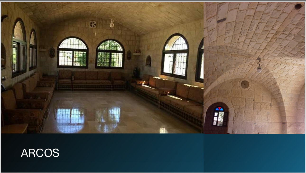 Arcos de piedra natural