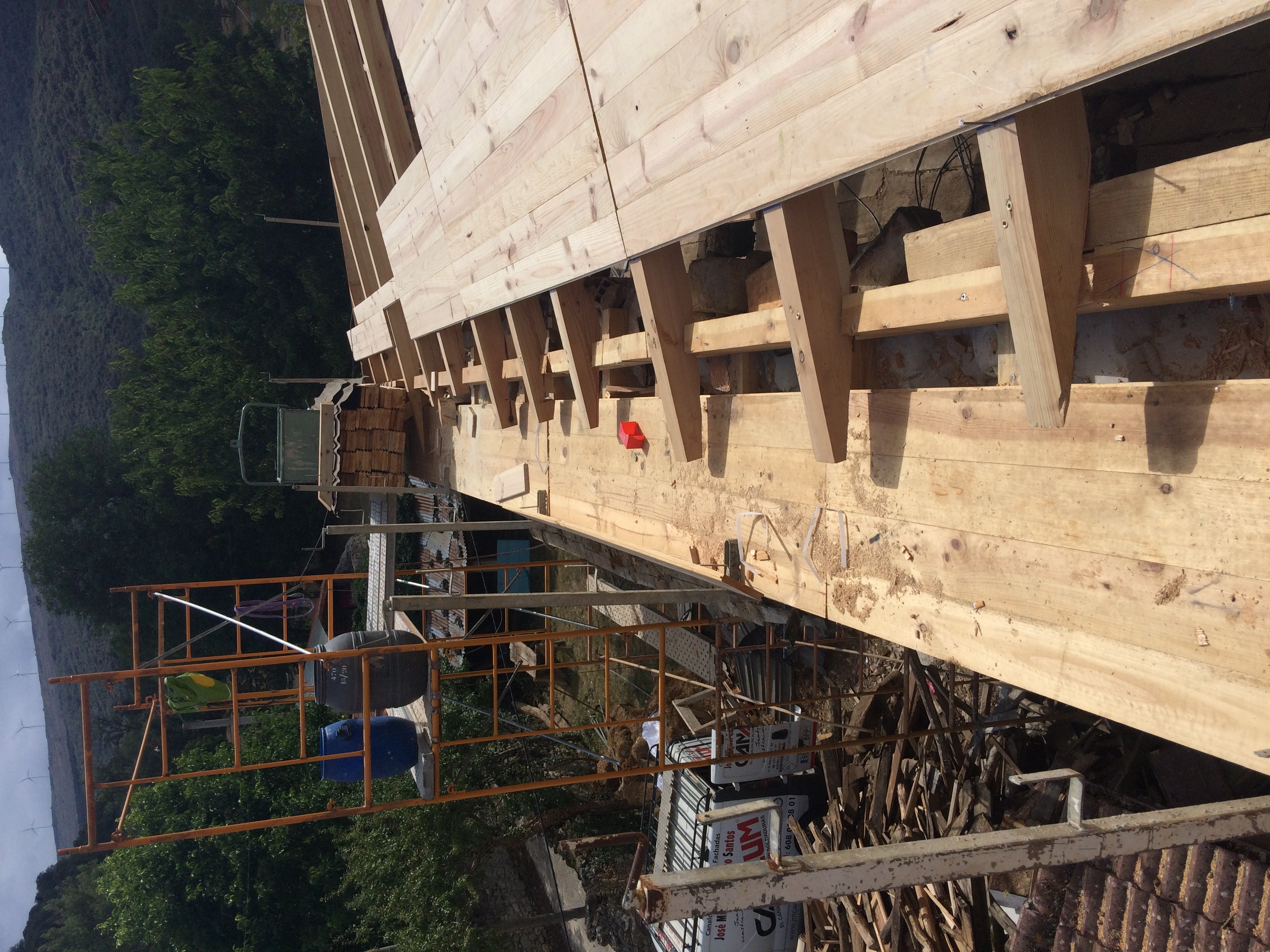 Cubierta integral en madera