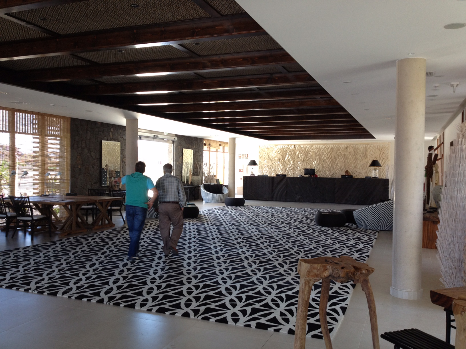 Hall de entrada Recepcion Hotel