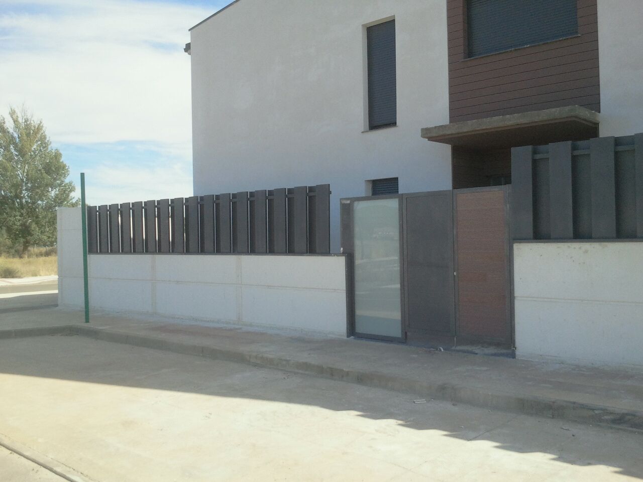 cierre y puertas para chalet